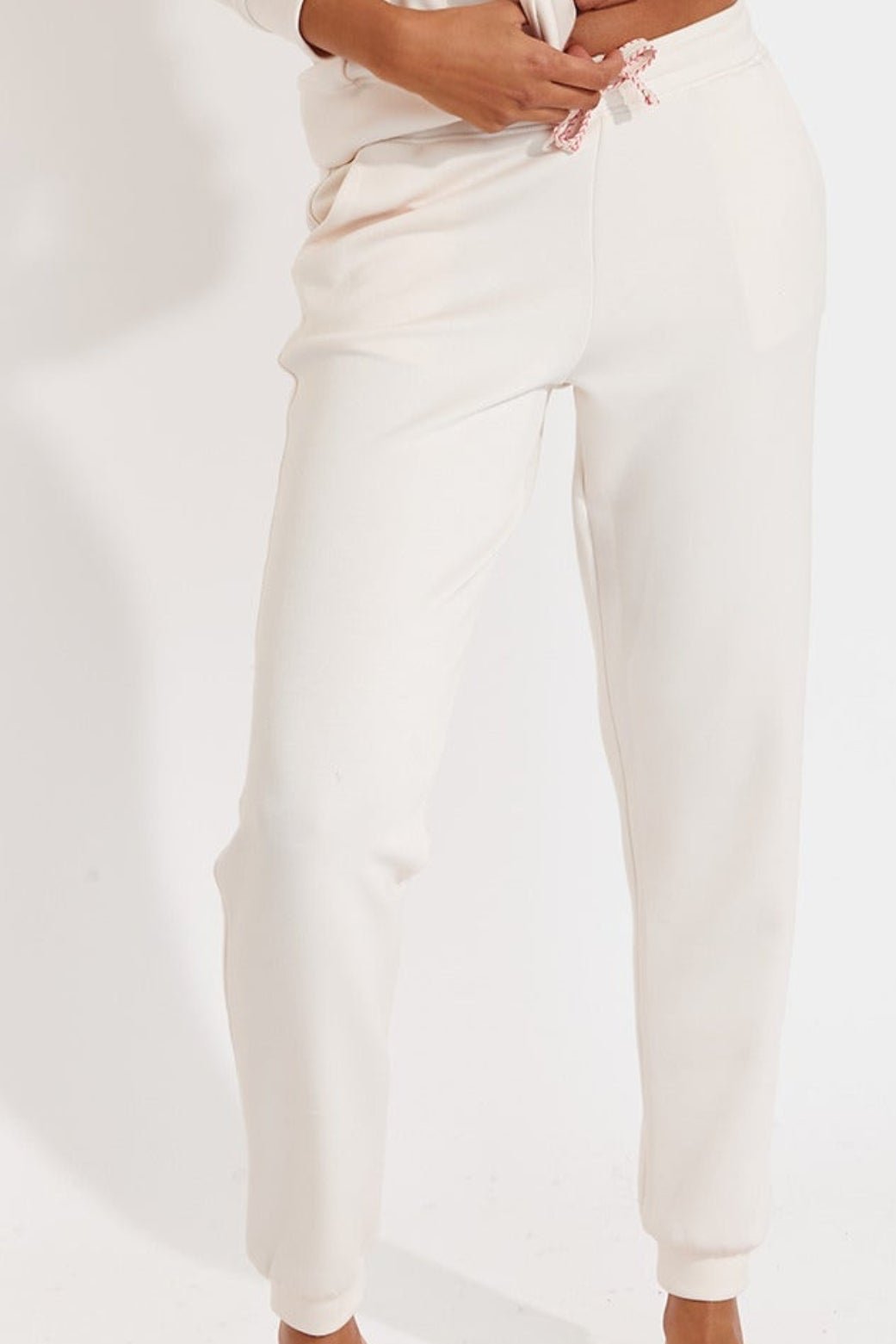 QUICK-BAYJOY sweatpants in cream Pants Banana Moon   