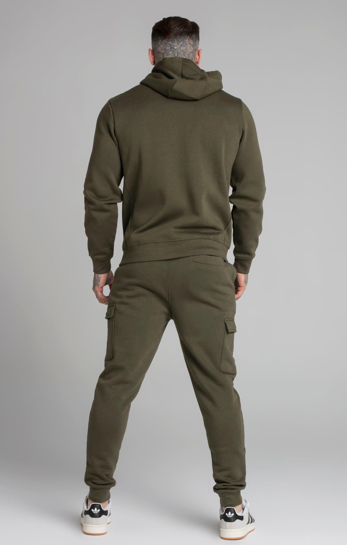 Essential Cargo Jogger in Khaki Pants SikSilk   