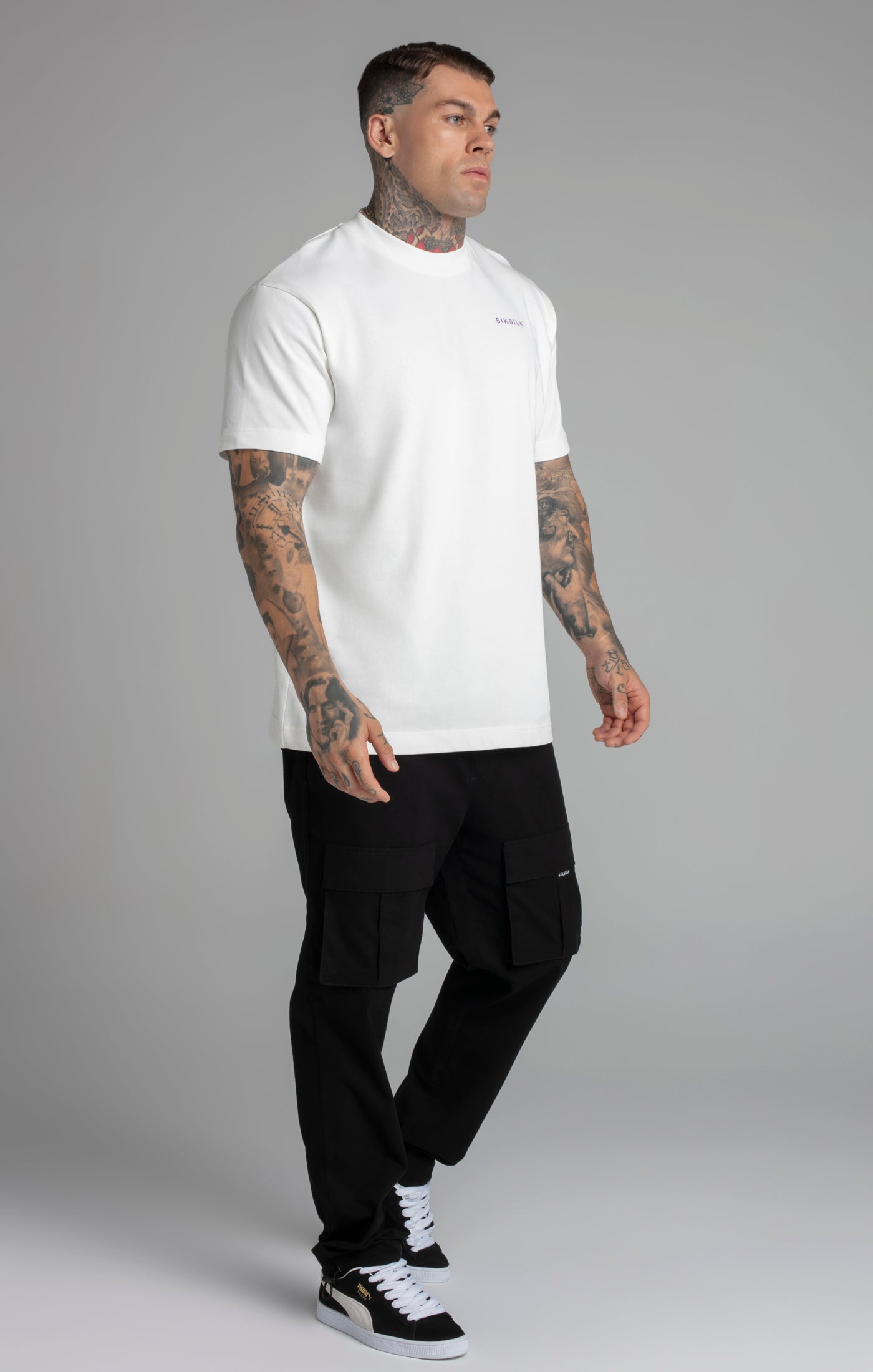 Limited Edition T-Shirt in White T-Shirts SikSilk   