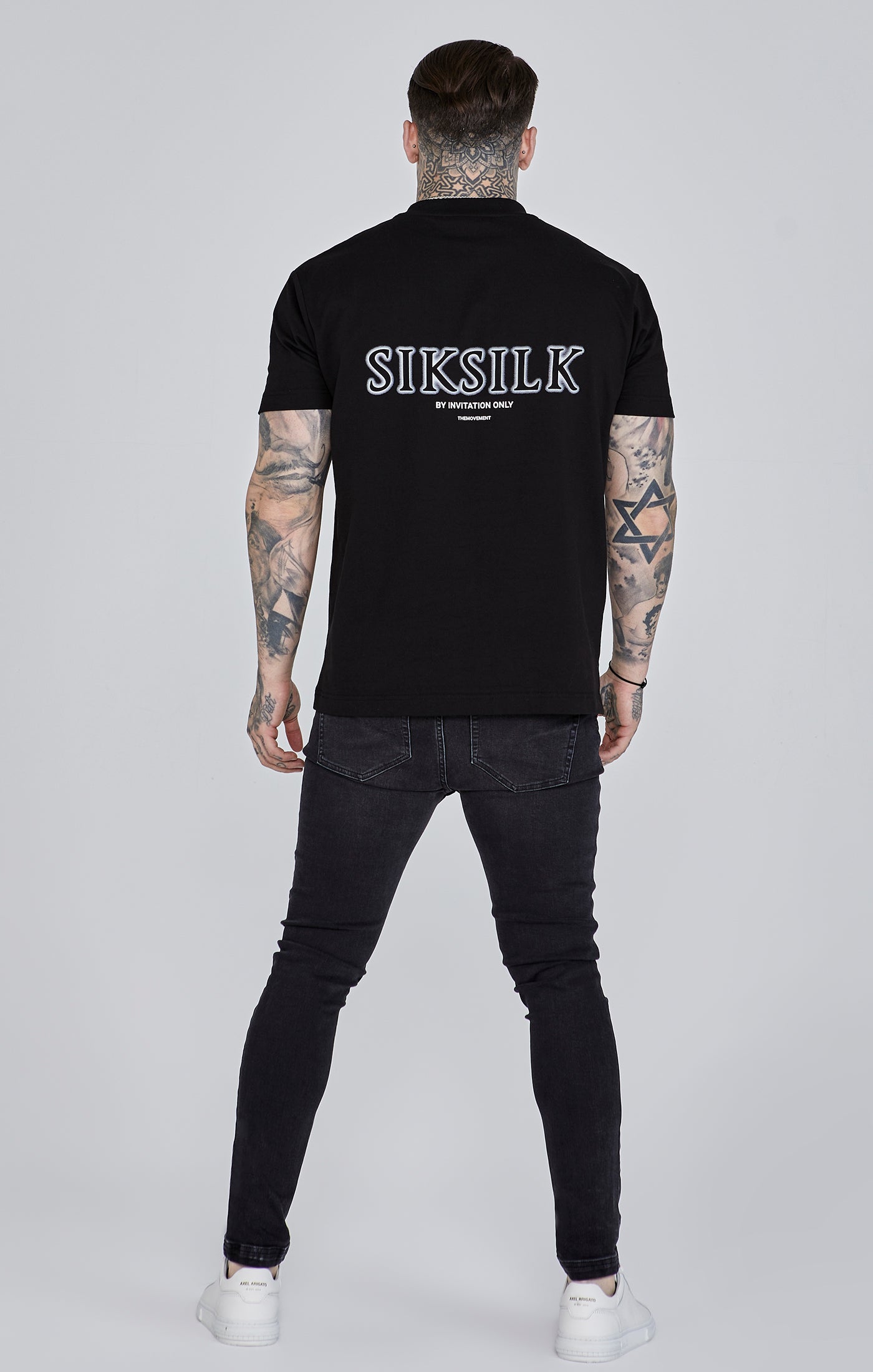 Skinny Jeans in Black Jeans SikSilk   