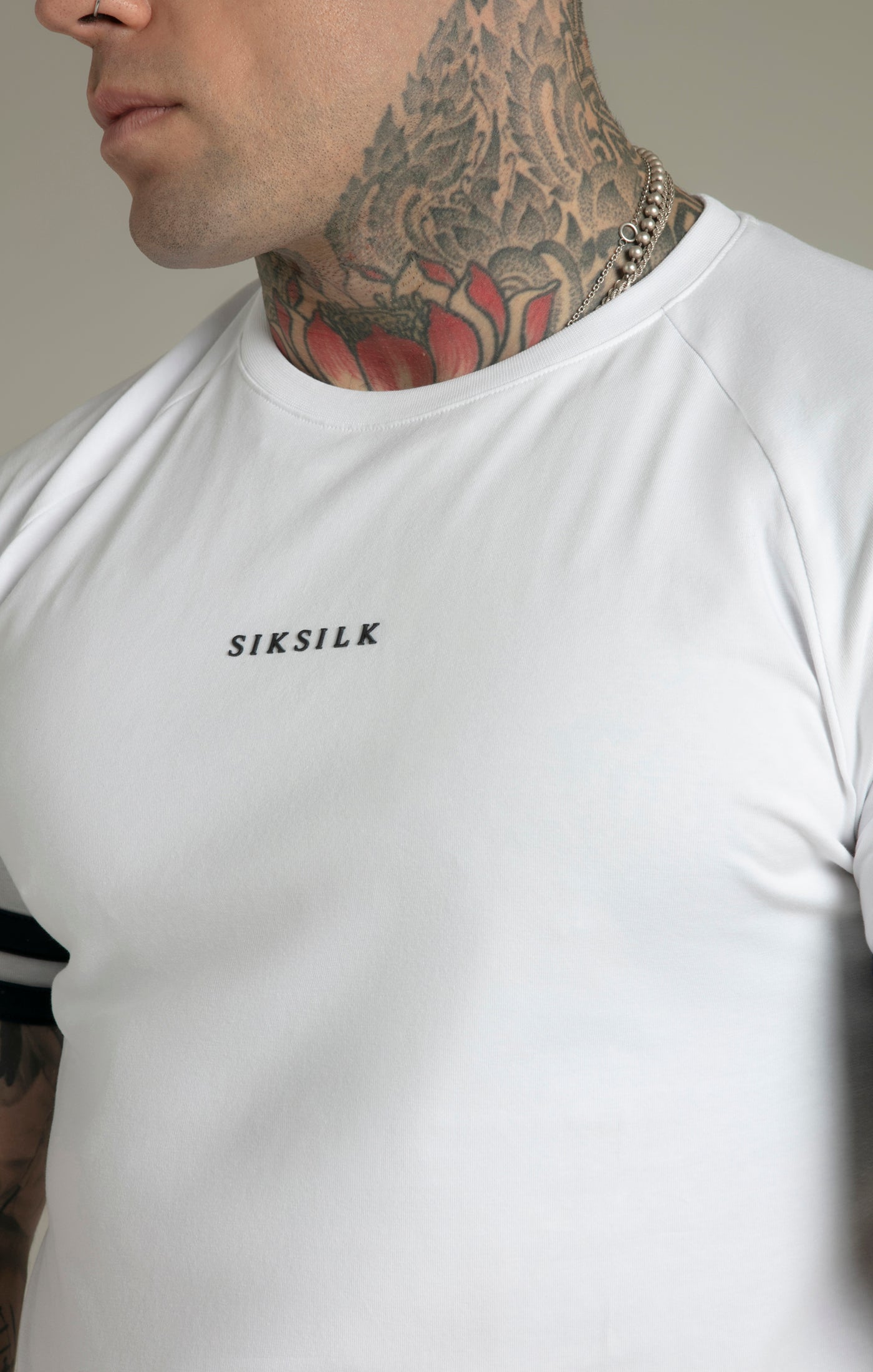 Tournament T-Shirt in White T-Shirts SikSilk   