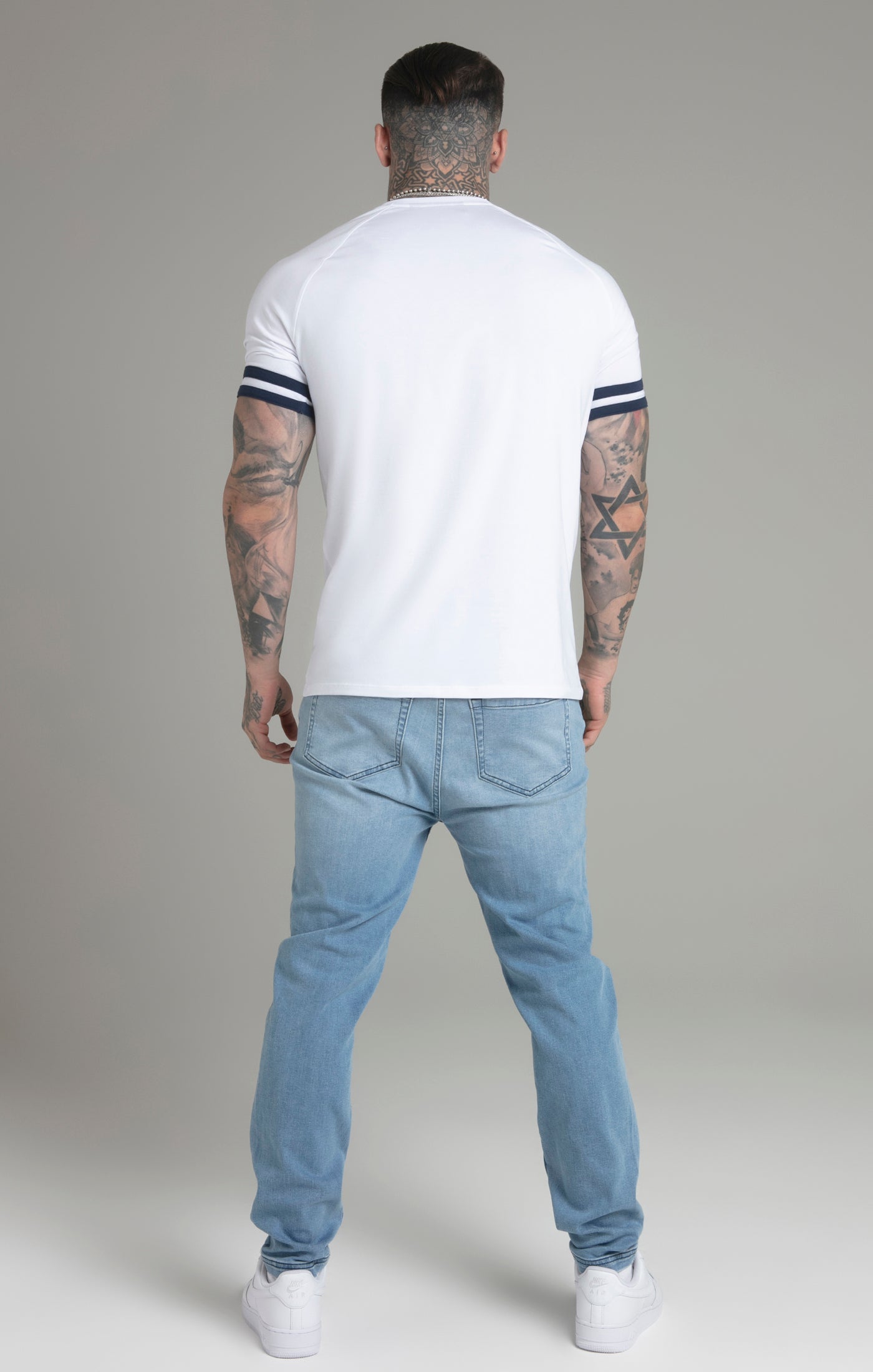 Tournament T-Shirt in White T-Shirts SikSilk   