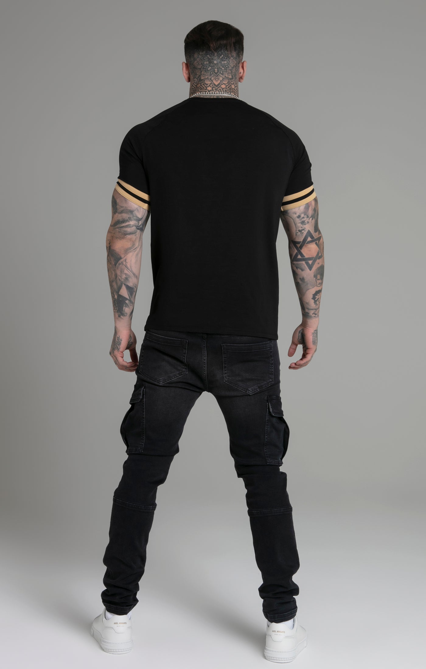 Tournament T-Shirt in Black T-Shirts SikSilk   