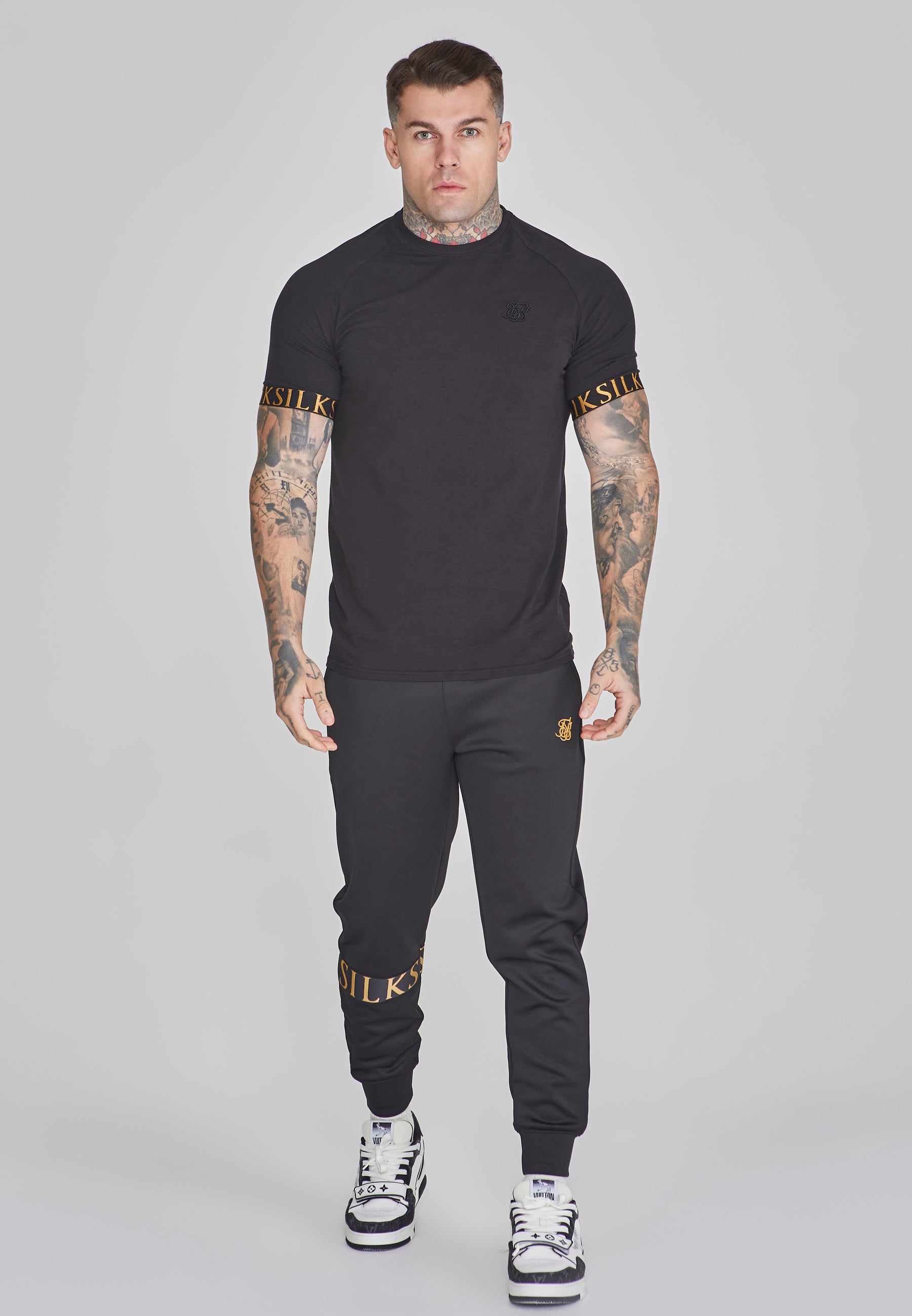 Tech T-Shirt in Black T-Shirts SikSilk   