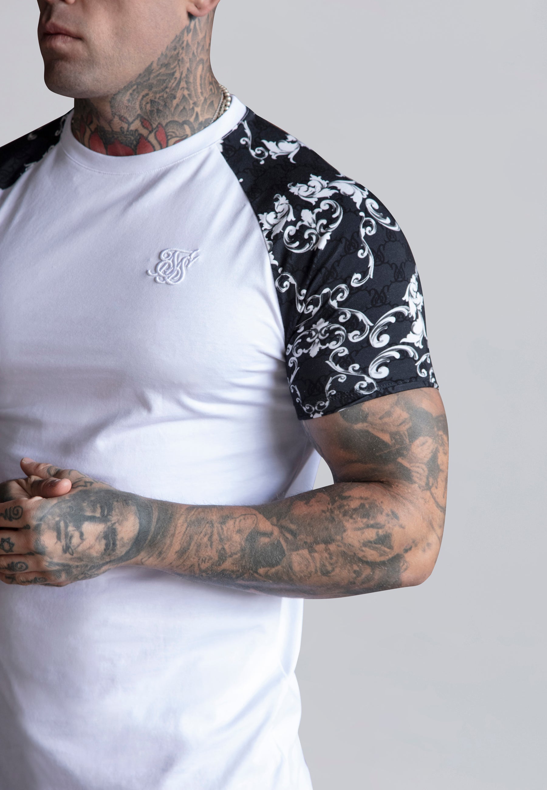 Venetian T-Shirt in White T-Shirts SikSilk   