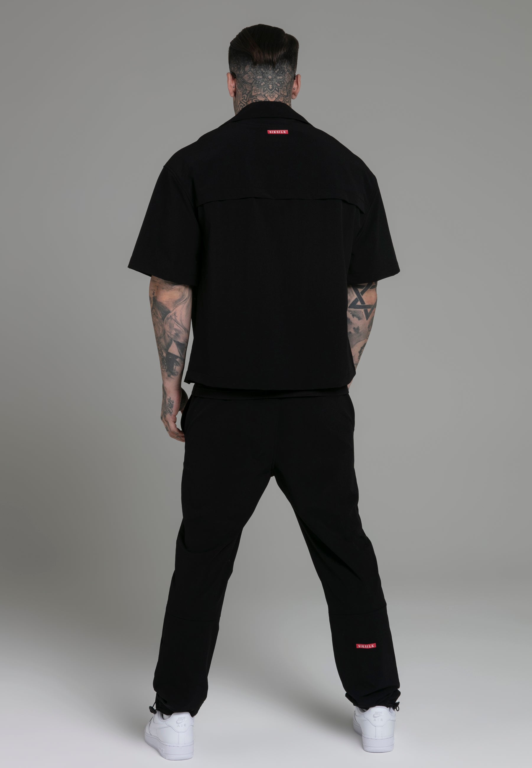 Utility Shirt in Black T-Shirts SikSilk   