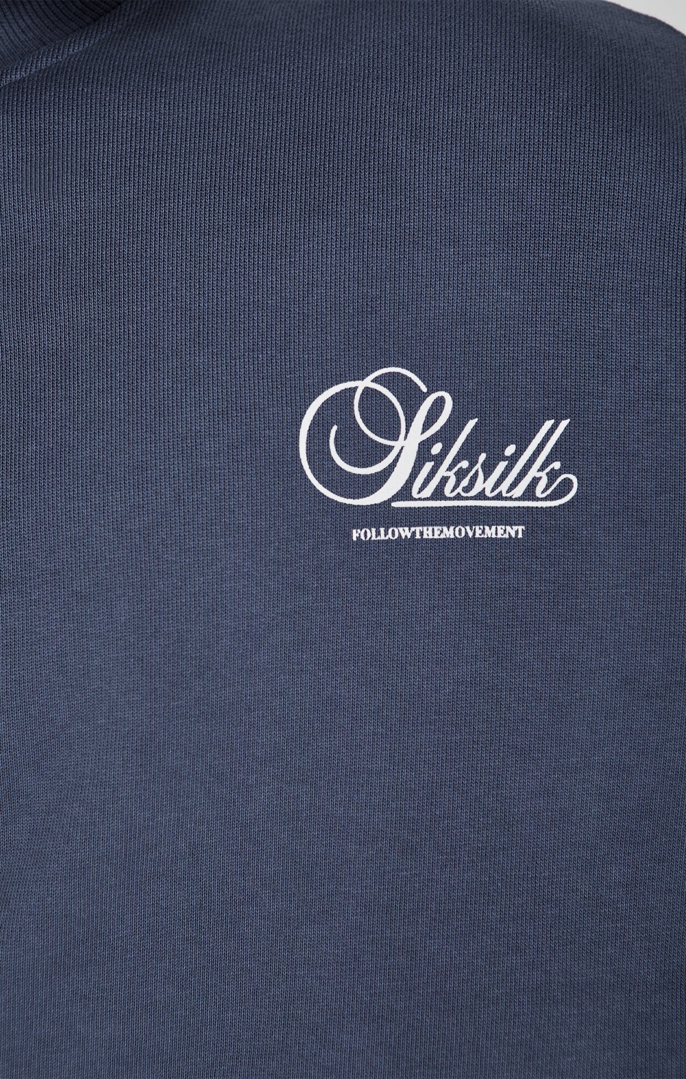 Graphic Sweater in Navy Sweatshirts SikSilk   