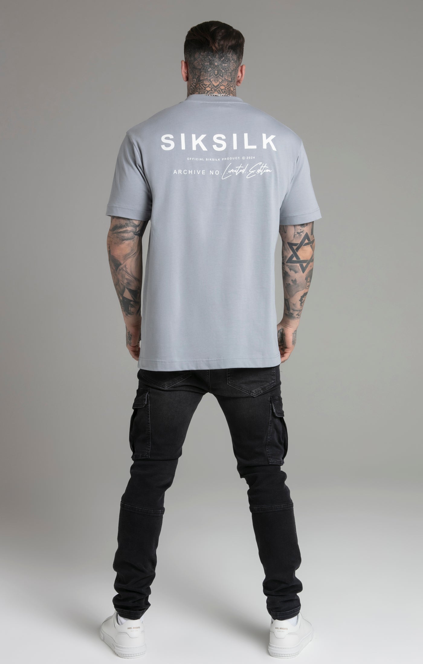 Limited Edition T-Shirt in Grey T-Shirts SikSilk   