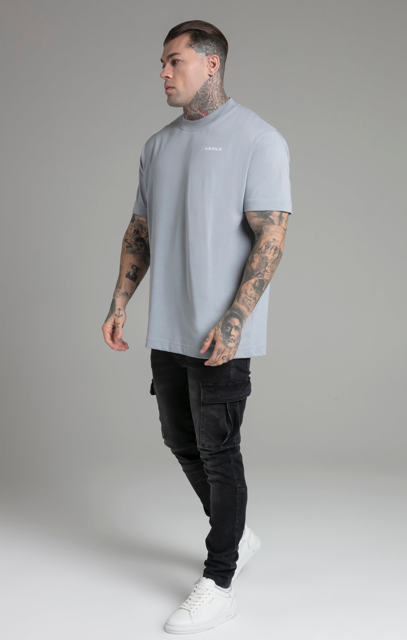 Limited Edition T-Shirt in Grey T-Shirts SikSilk   