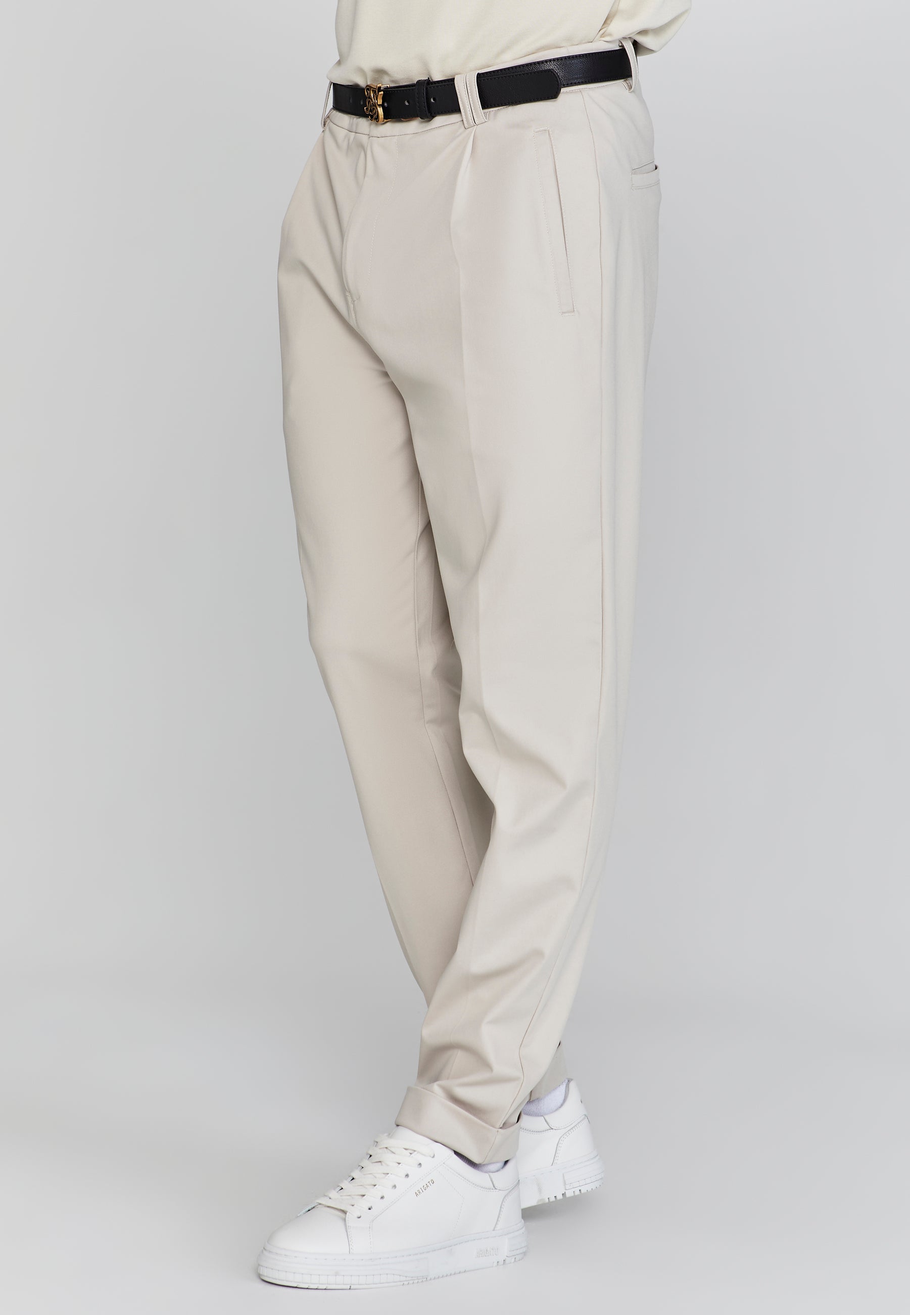 Smart chino in beige Pants SikSilk   