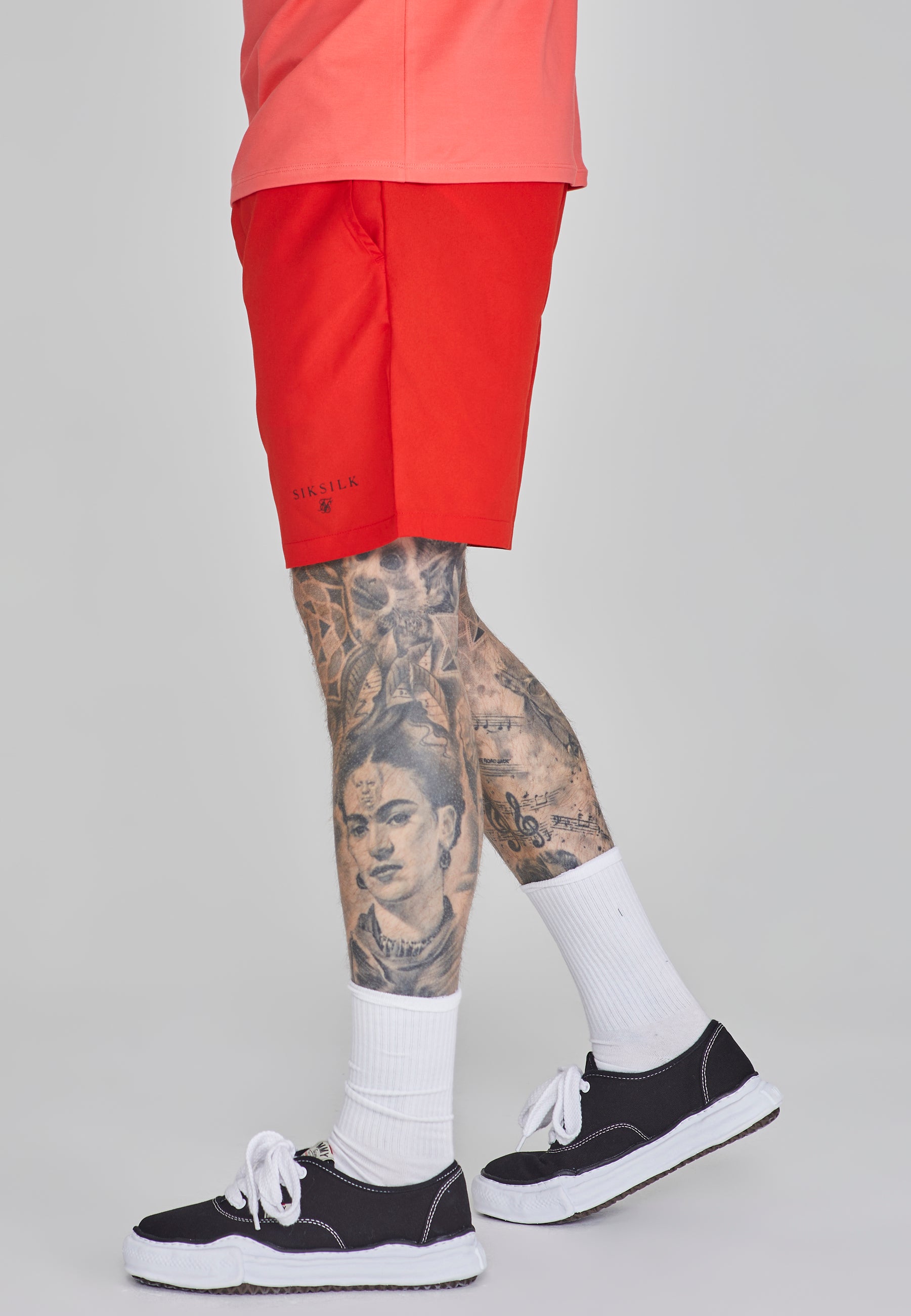 Swim Shorts in Coral Swimming trunks SikSilk   