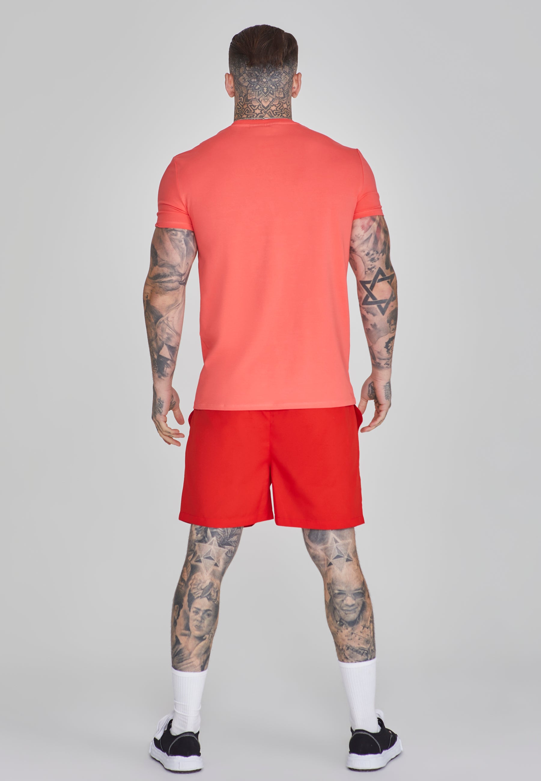 Swim Shorts in Coral Swimming trunks SikSilk   