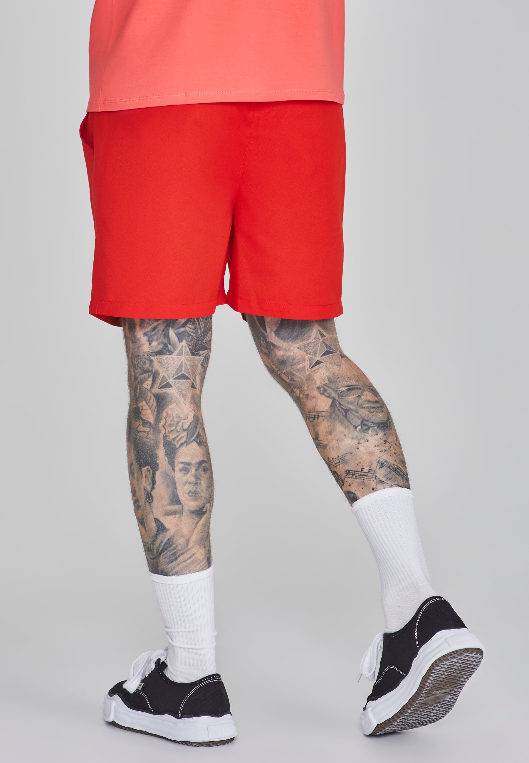 Swim Shorts in Coral Swimming trunks SikSilk   