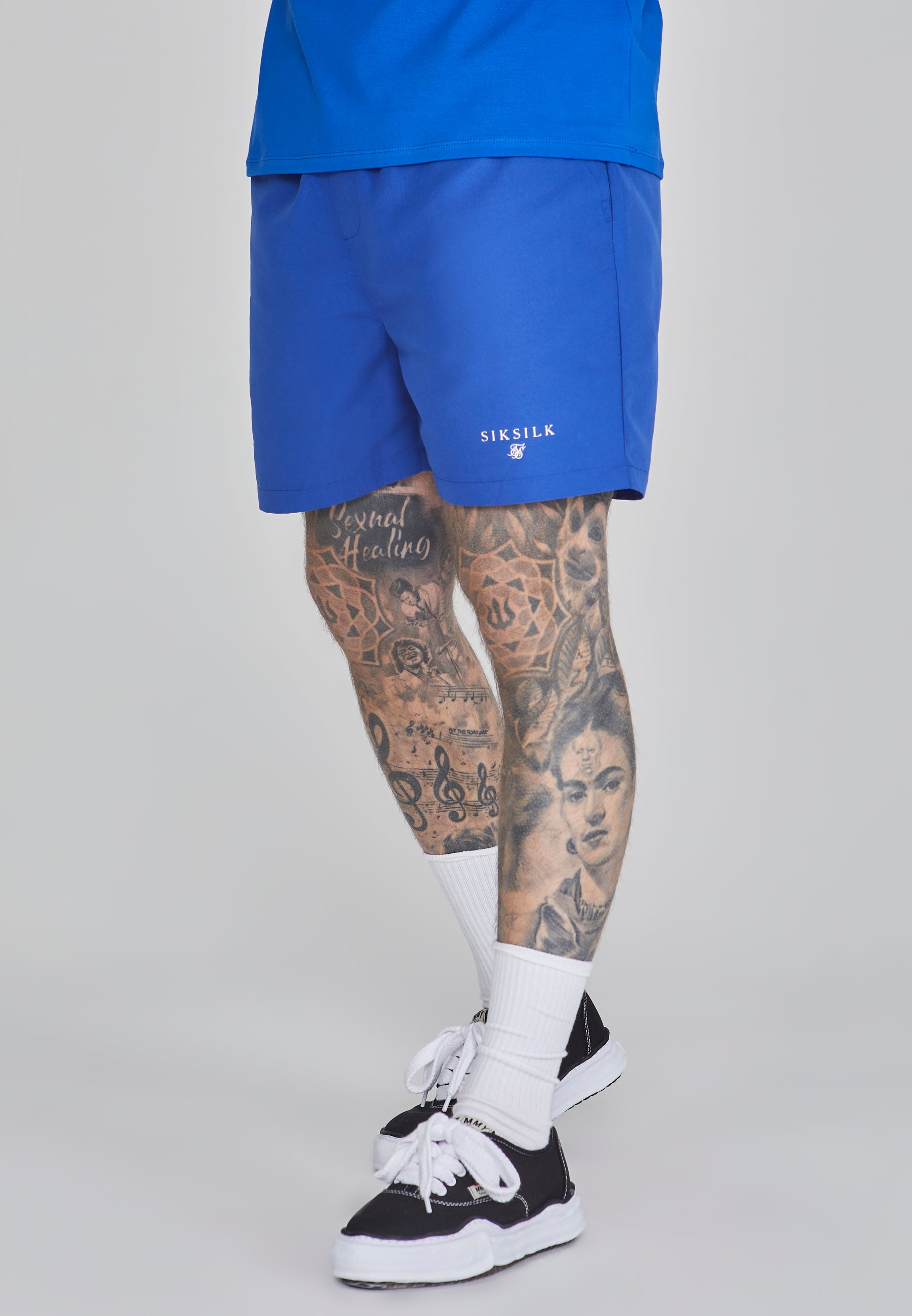 Swim Shorts in Blue Swimming trunks SikSilk   