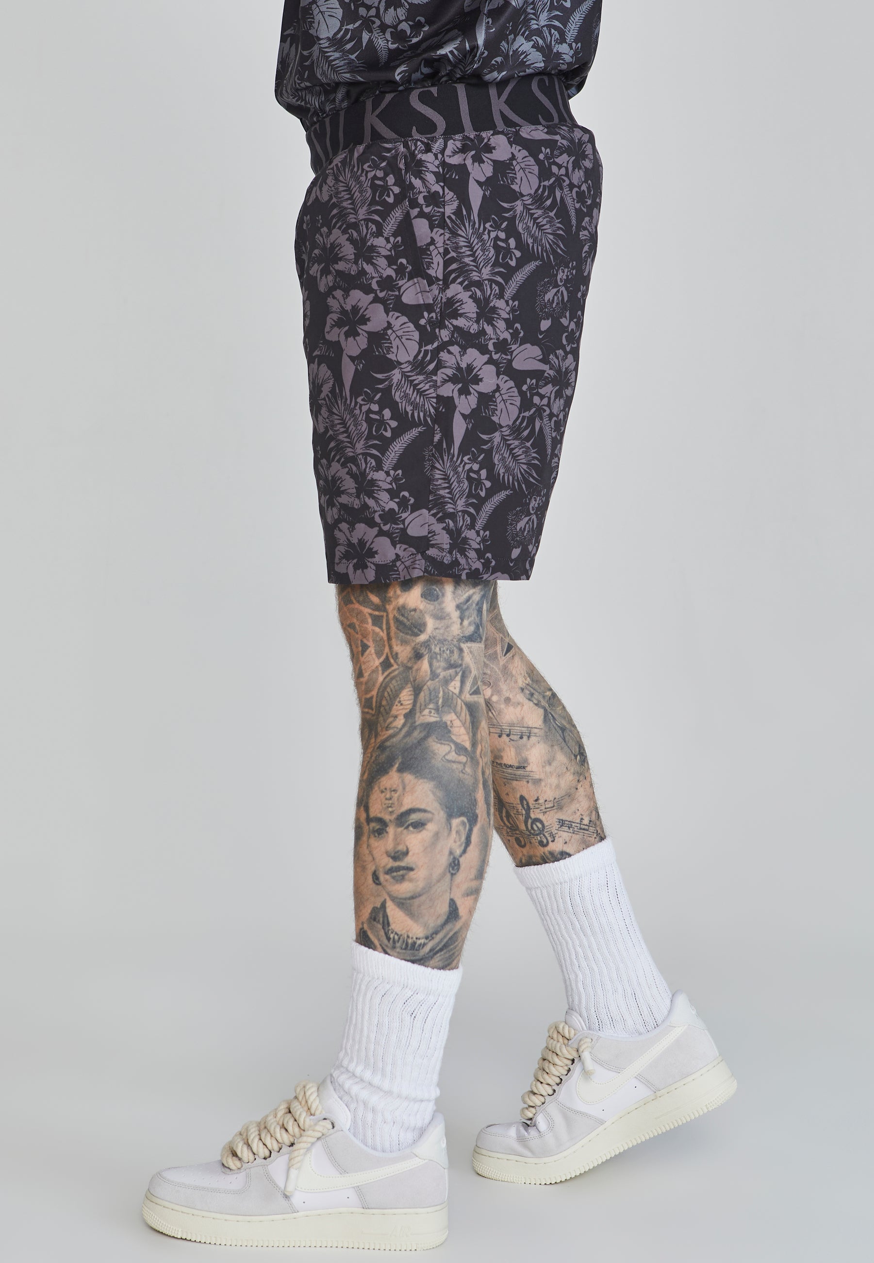 Swim Shorts in Black Swimming trunks SikSilk   