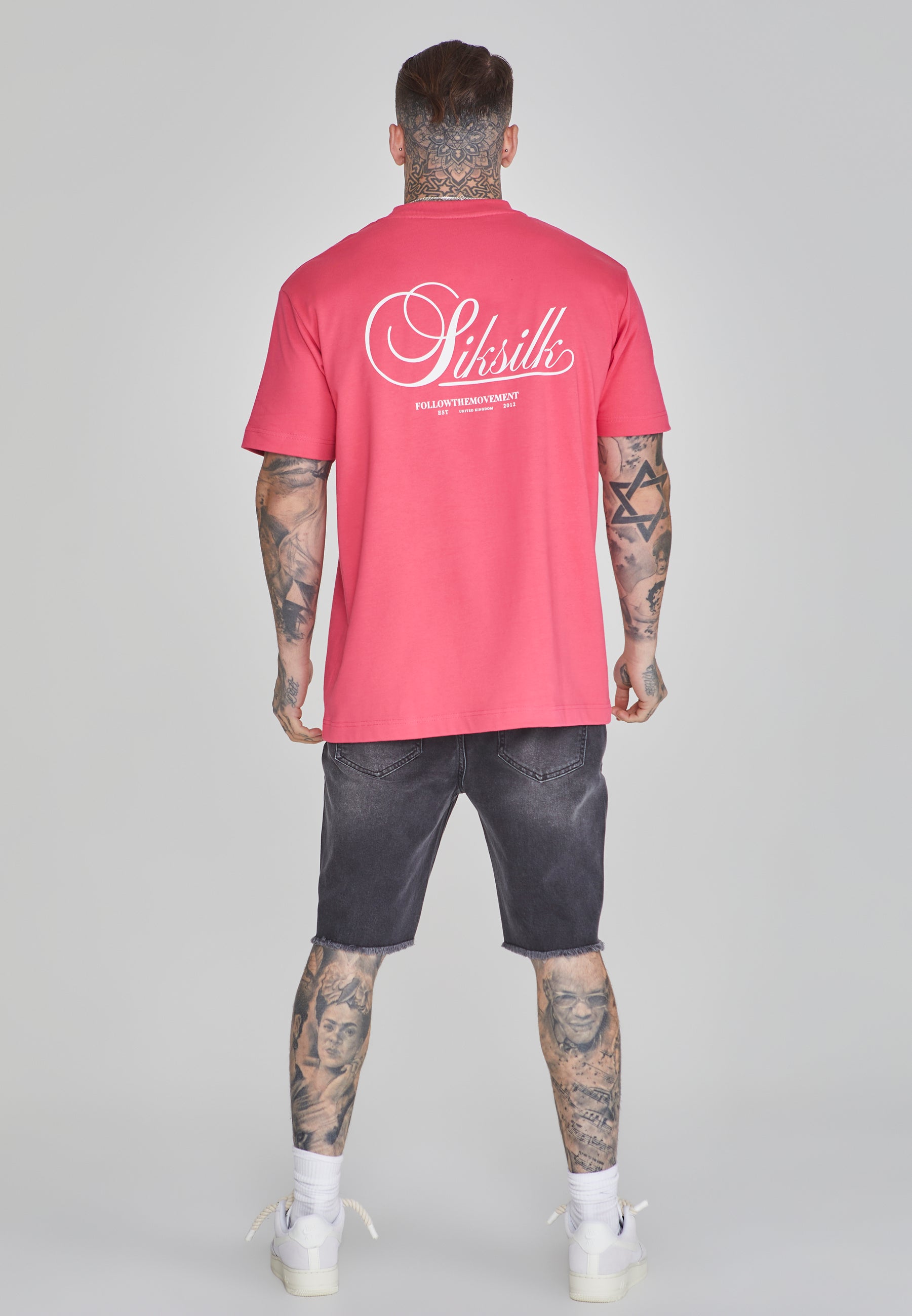 Denim Shorts in Black Shorts SikSilk   