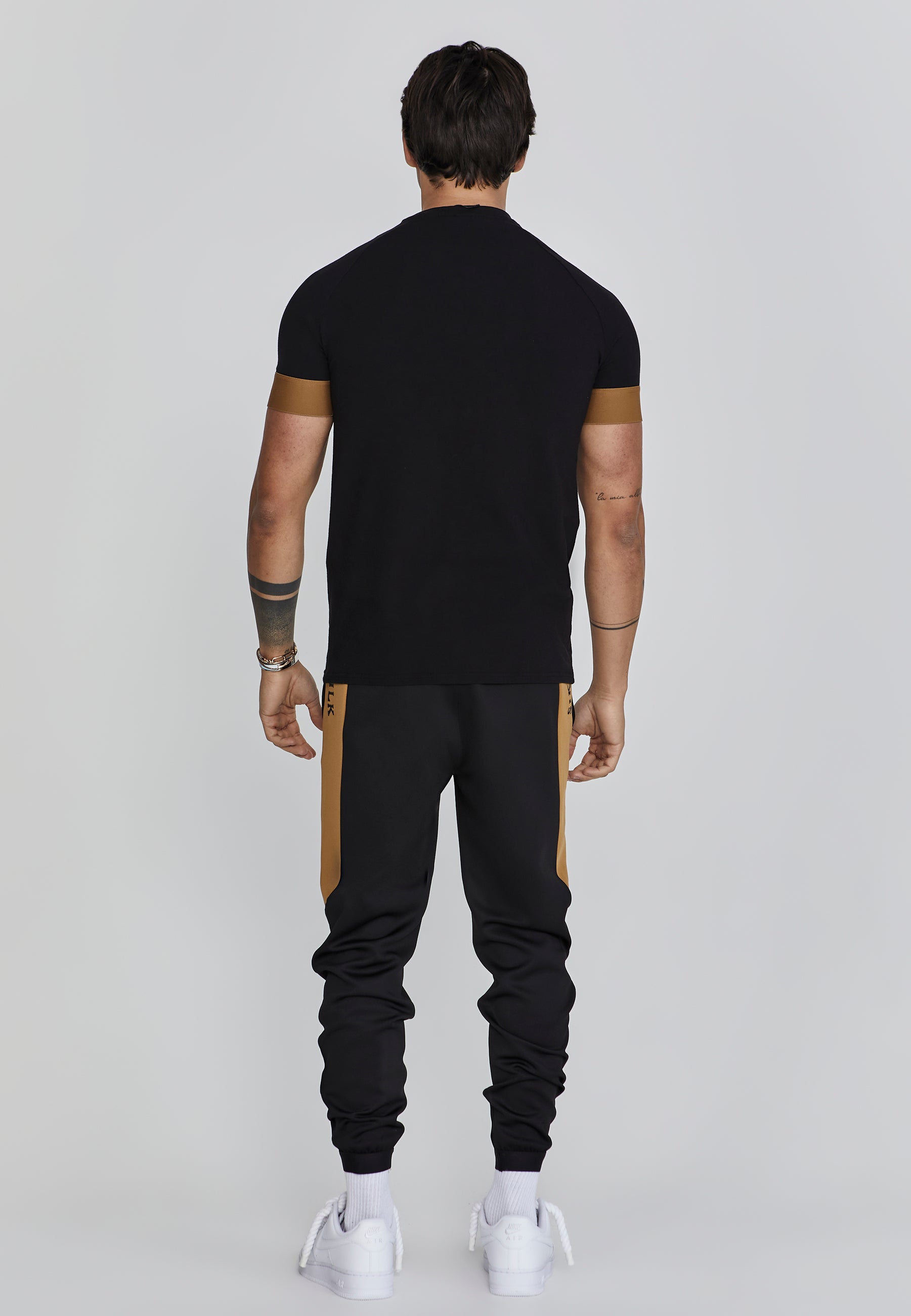 Tech T-Shirt in Black T-Shirts SikSilk   