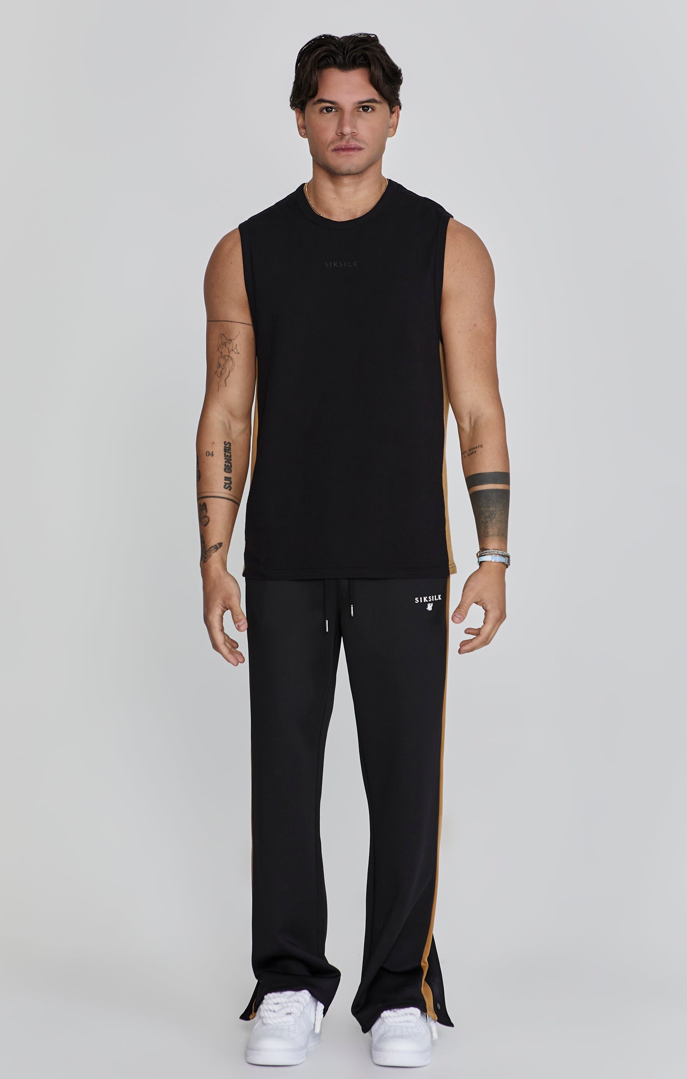 Track Pants in Black Pants SikSilk   