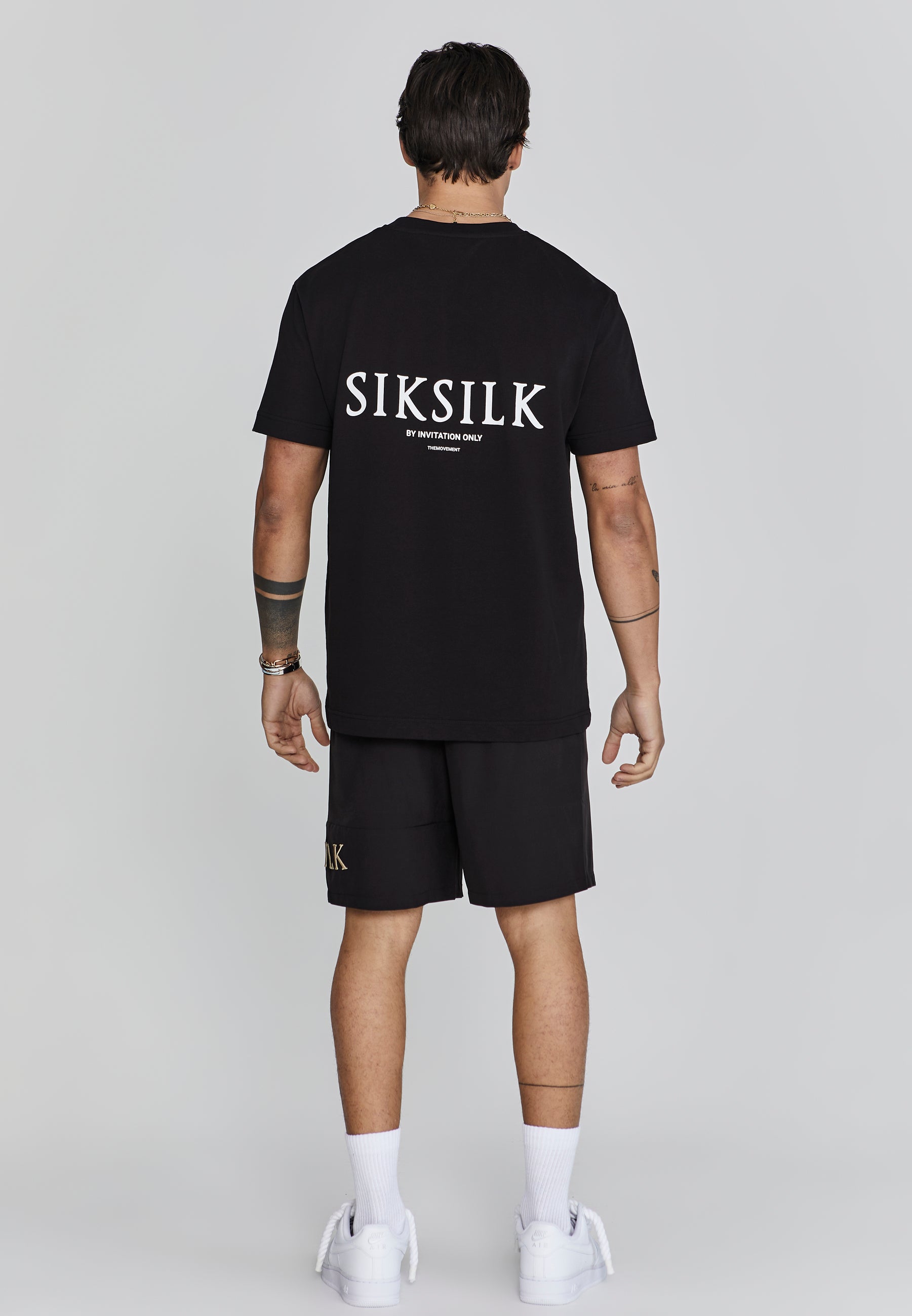 Swim Shorts in Black Swimming trunks SikSilk   