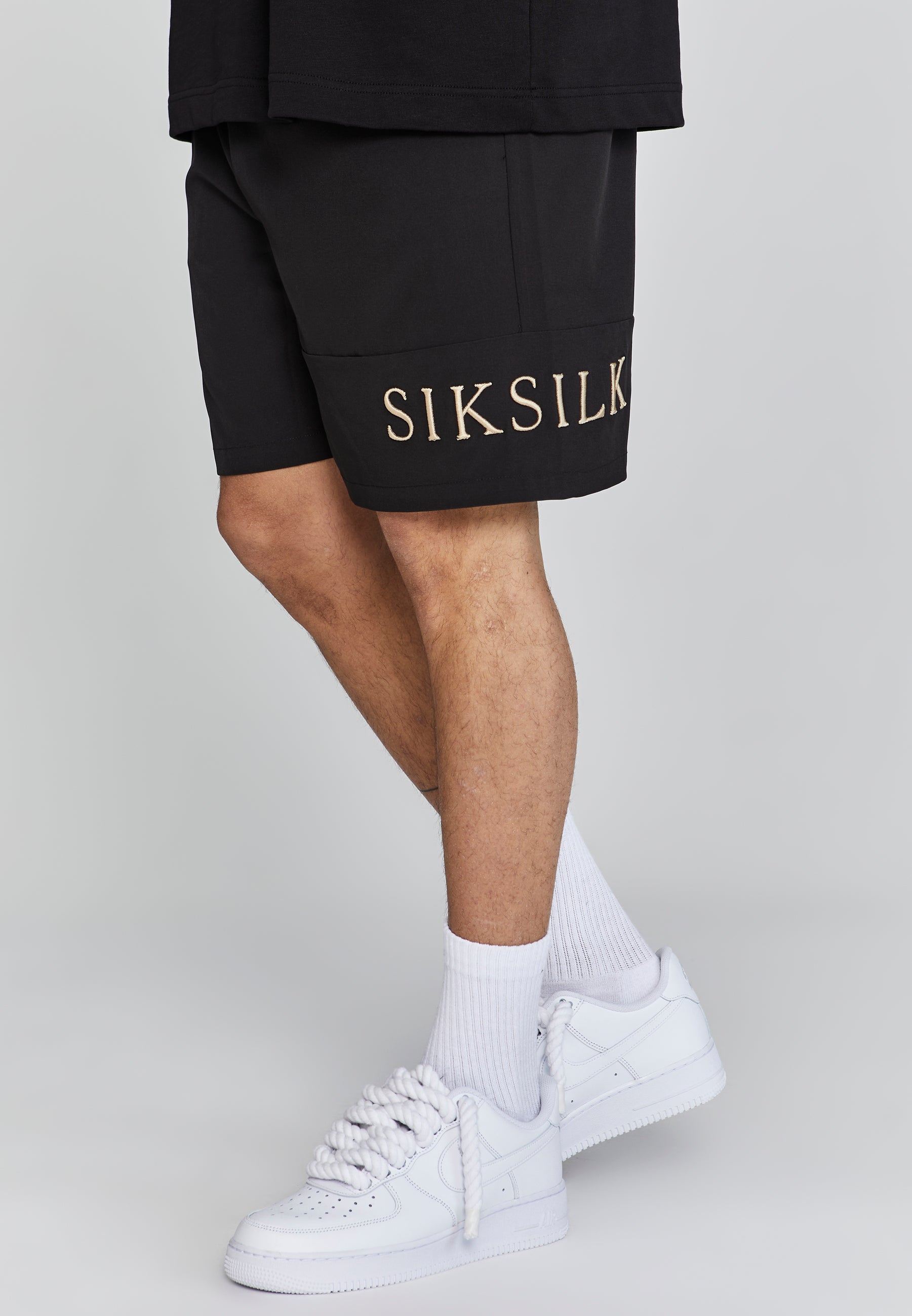 Swim Shorts in Black Swimming trunks SikSilk   