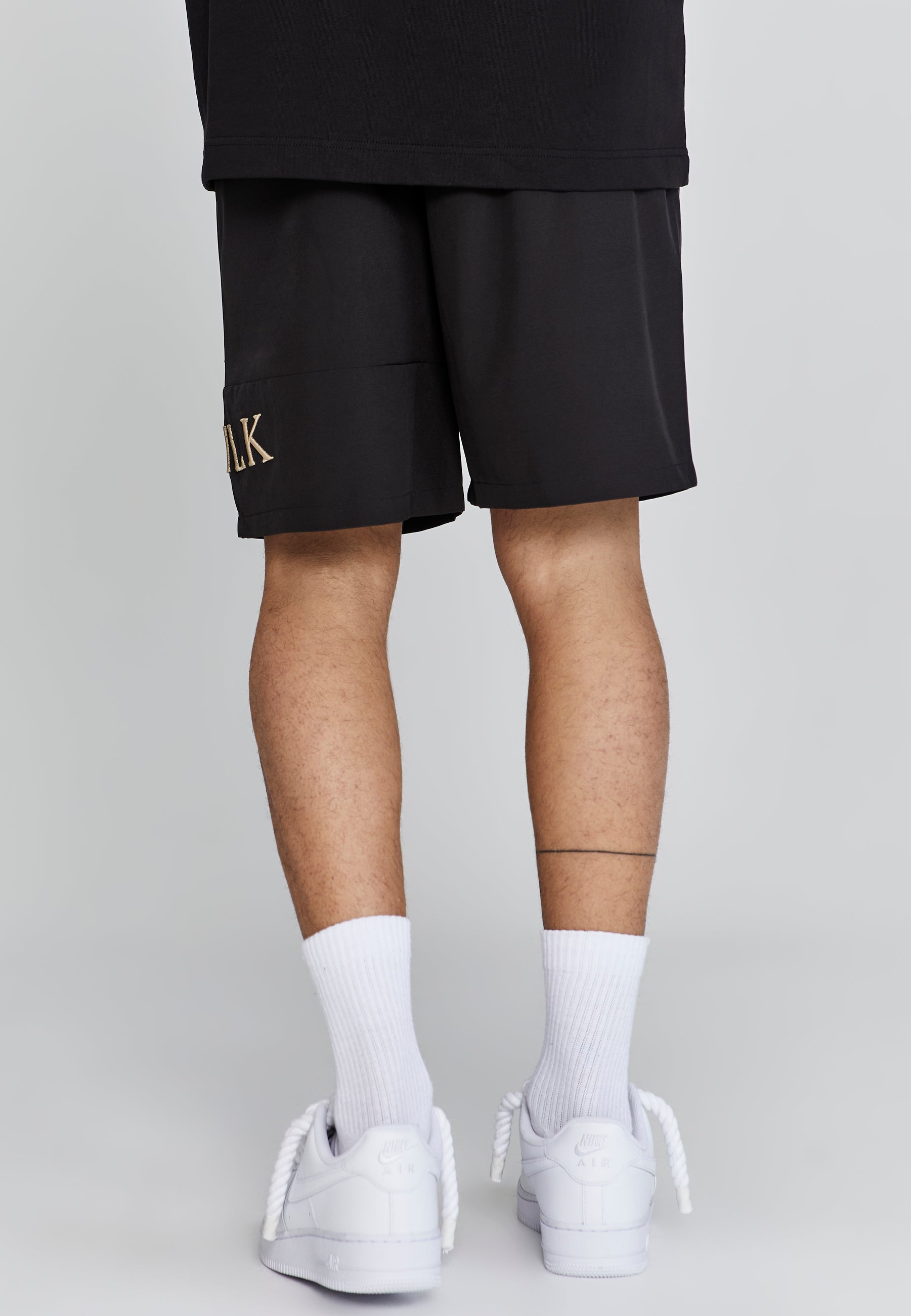 Swim Shorts in Black Swimming trunks SikSilk   