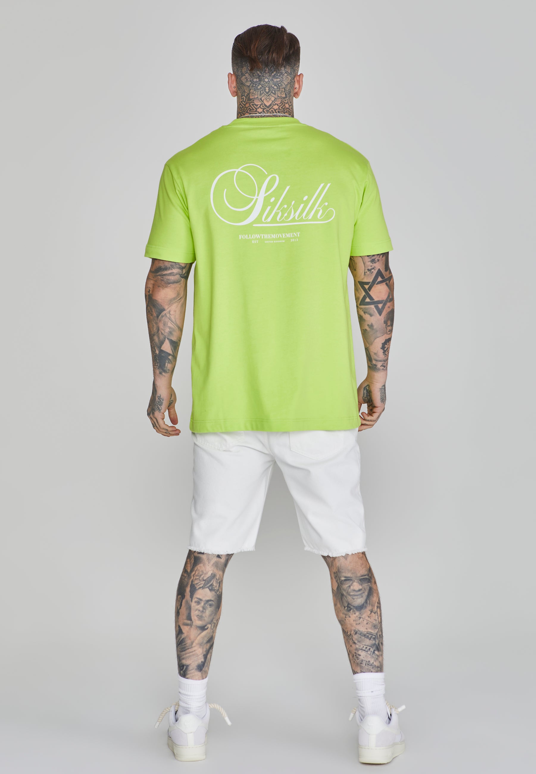 Graphic T-Shirt in Green T-Shirts SikSilk   