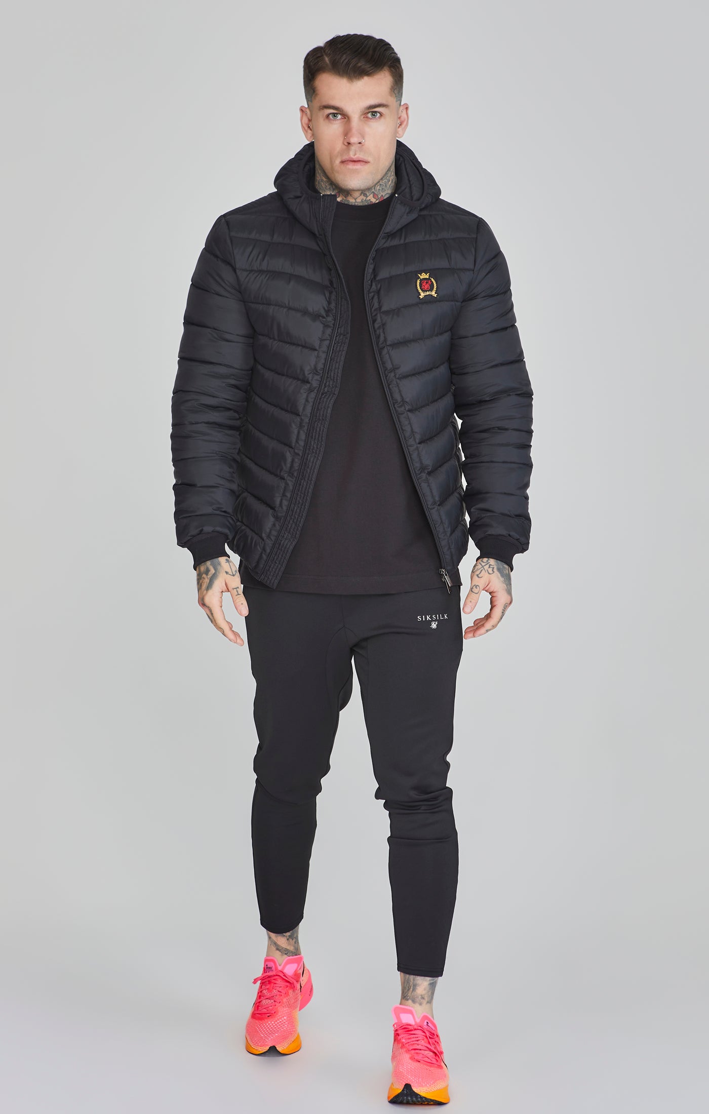 Bubble Jacket in Black Jackets SikSilk   