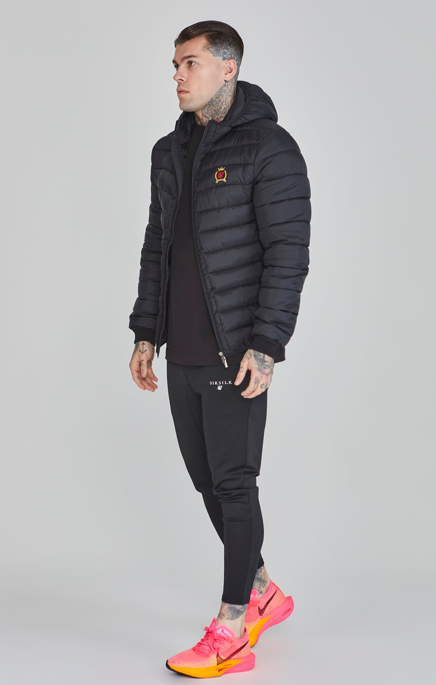 Bubble Jacket in Black Jackets SikSilk   