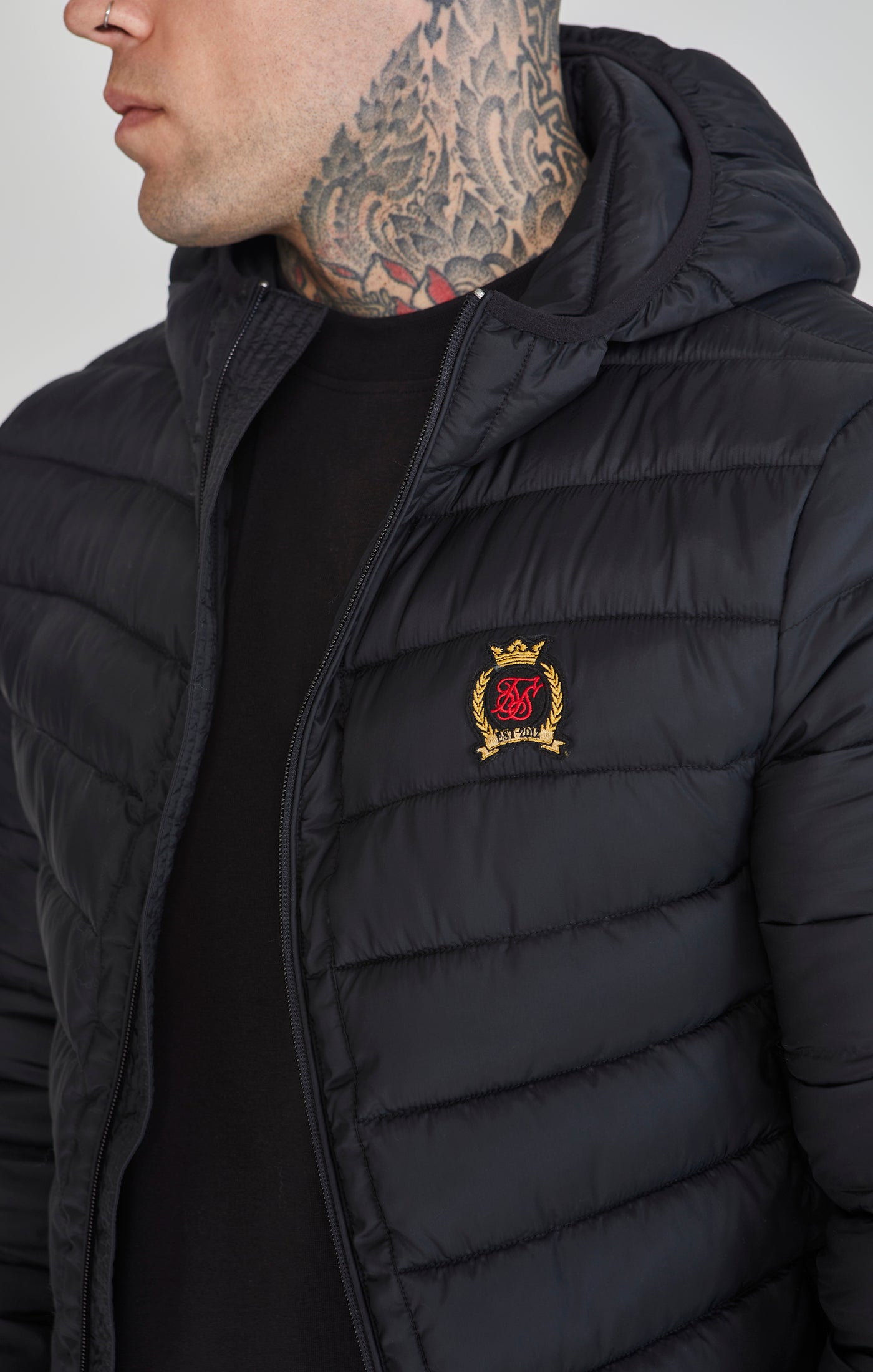 Bubble Jacket in Black Jackets SikSilk   