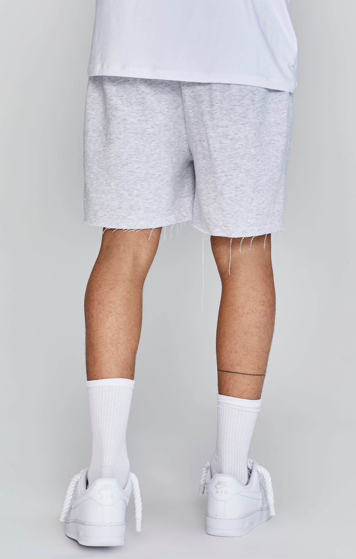 Shorts in Grey Marl Shorts SikSilk   