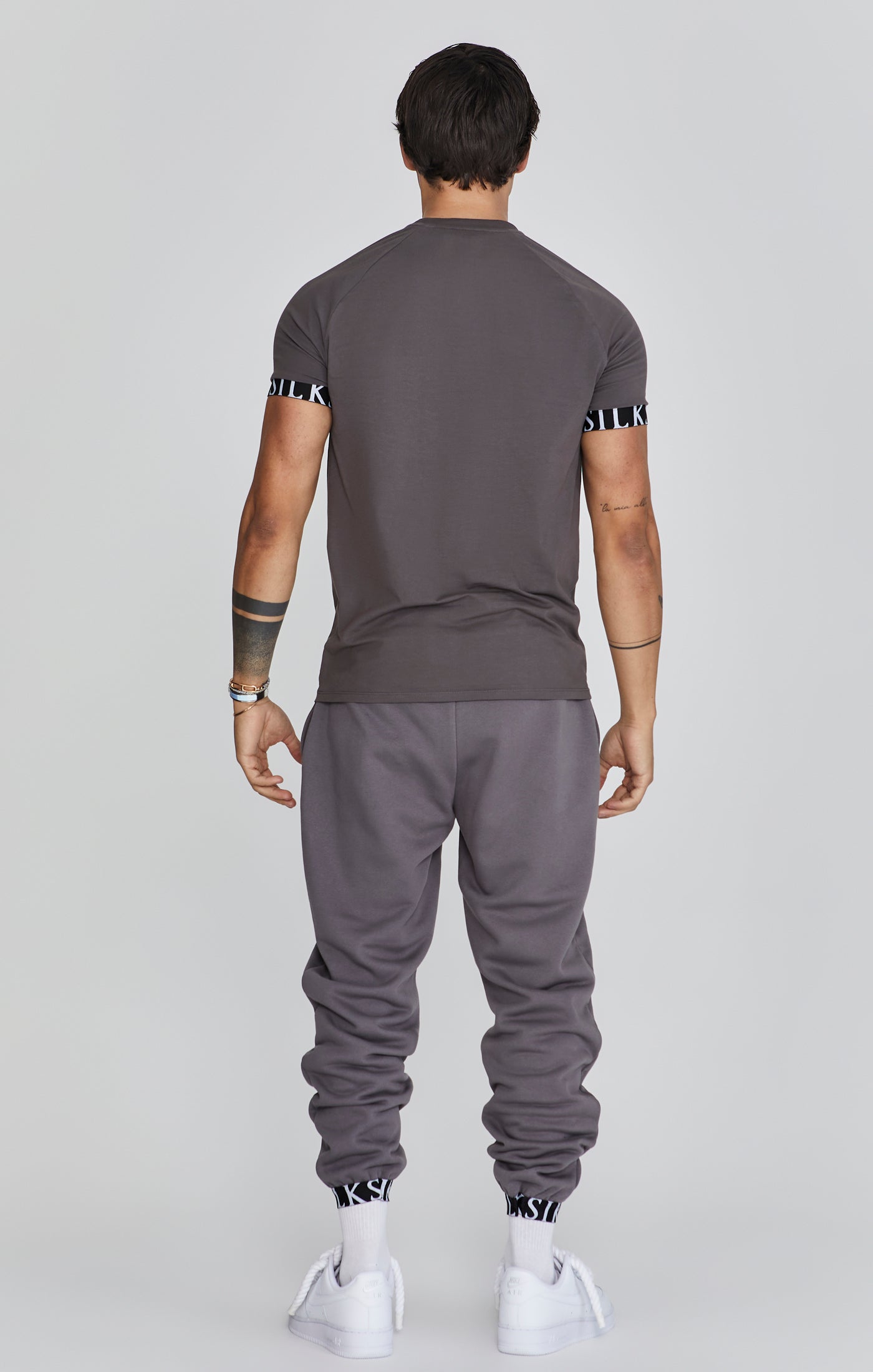 Tech T-Shirt in Grey T-Shirts SikSilk   