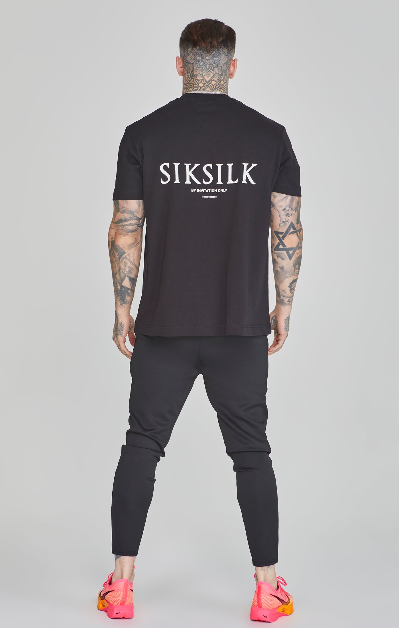 Graphic T-Shirt in Black T-Shirts SikSilk   