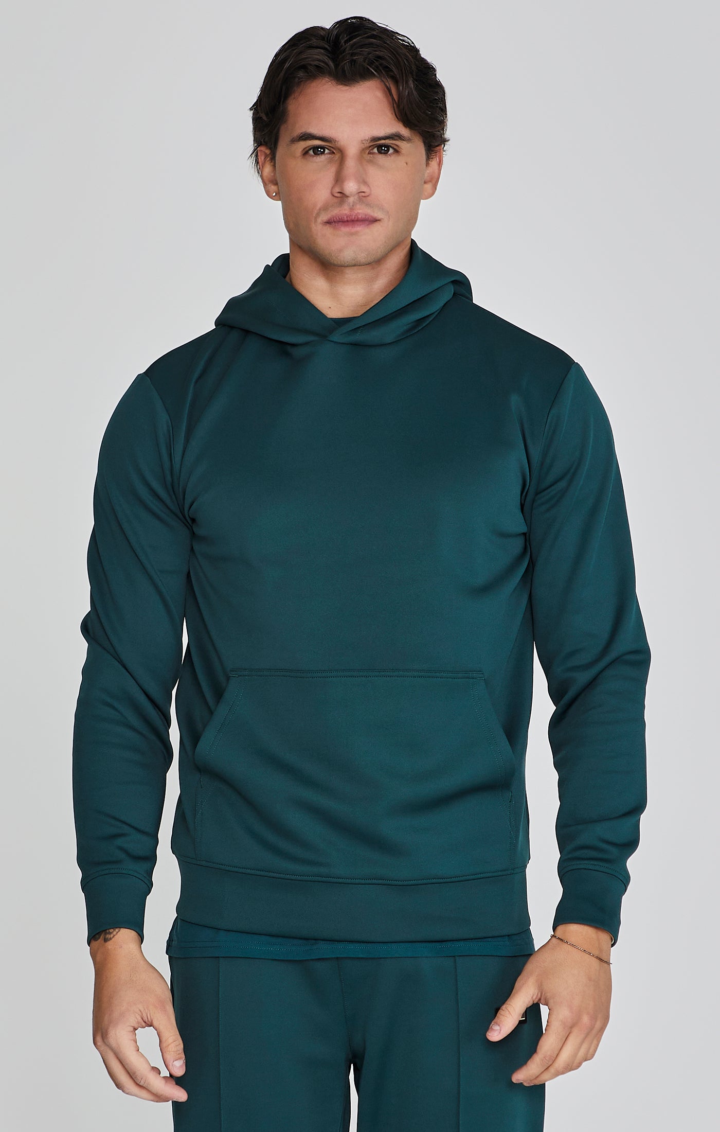 Smart Hoodie in Green Hoodie SikSilk   