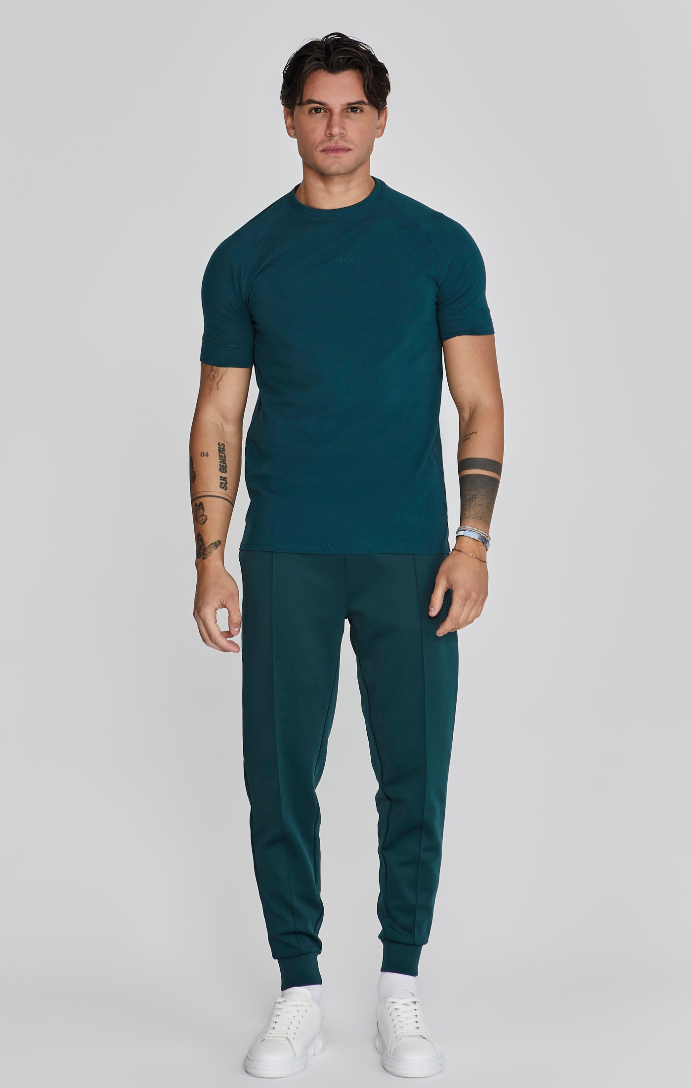 Smart Joggers in Green Pants SikSilk   