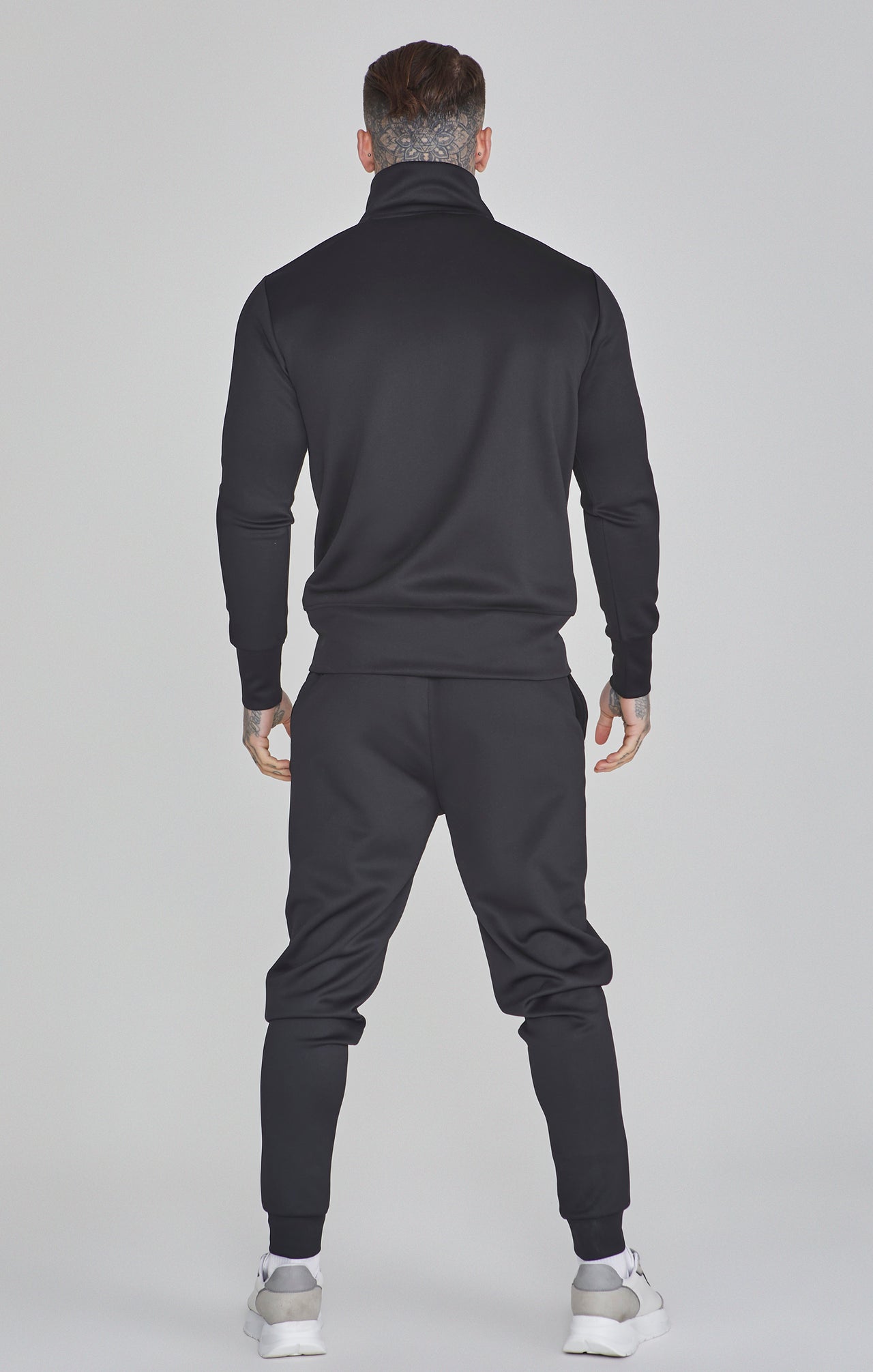 Essentials Poly Track Pants in Black Pants SikSilk   