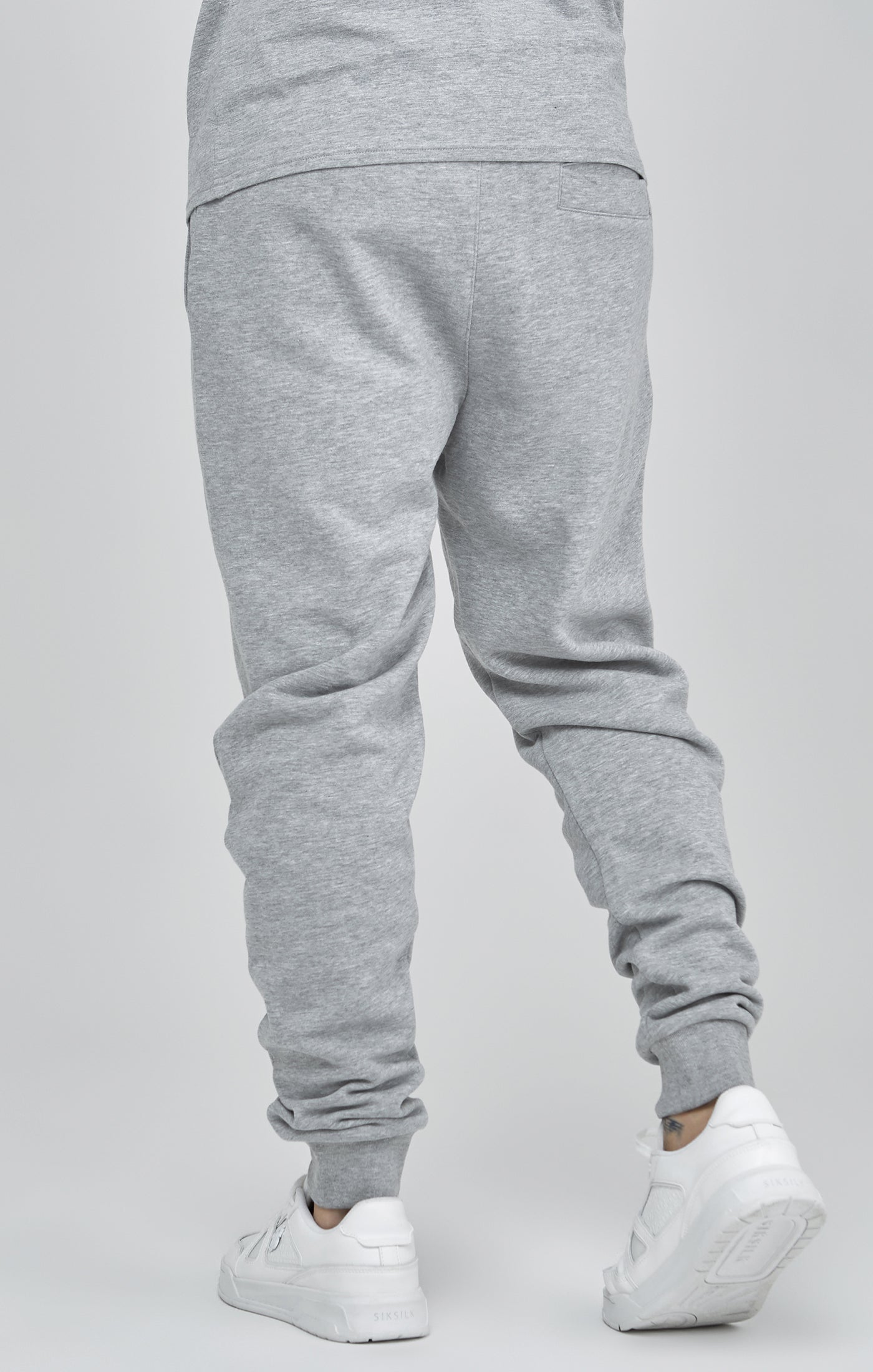 Essentials Joggers in Grey Marl Pants SikSilk   