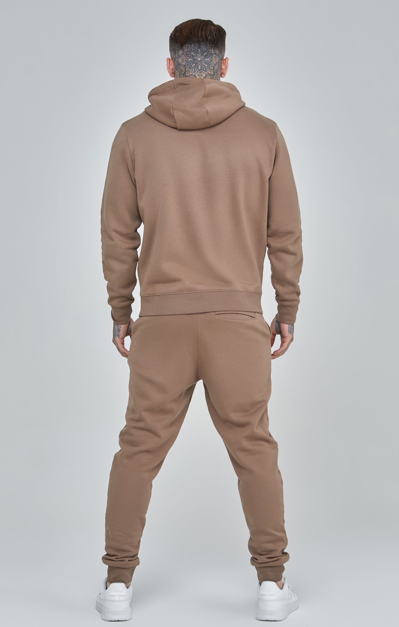 Essentials Overhead Hoodie in Brown Hoodie SikSilk   