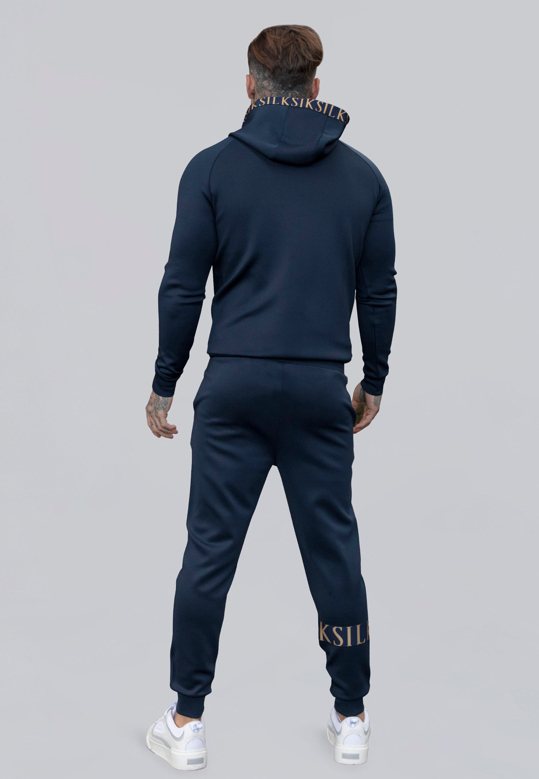 Dynamic Hoodie in Navy Hoodie SikSilk   