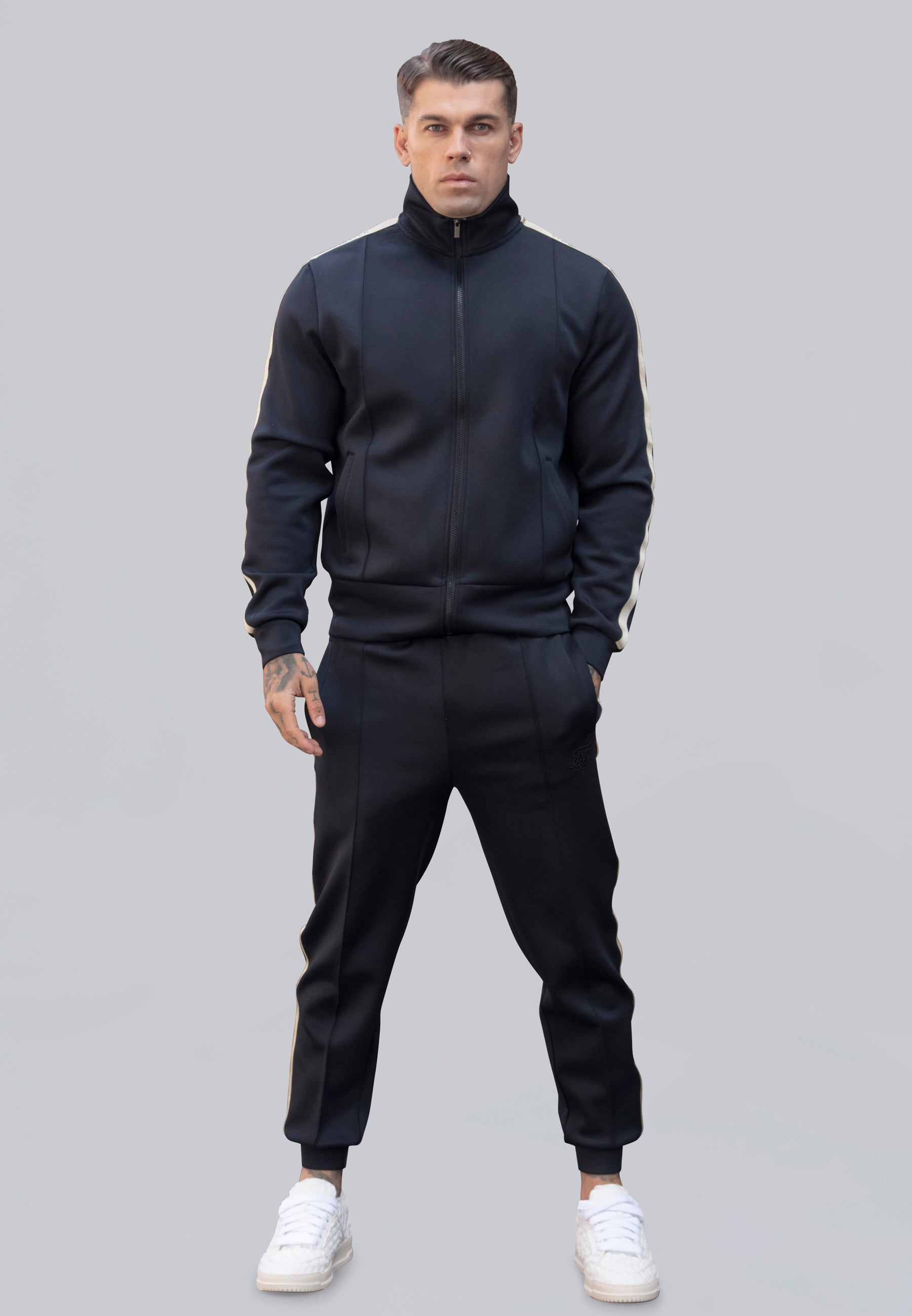 Smart Joggers in Black Pants SikSilk   