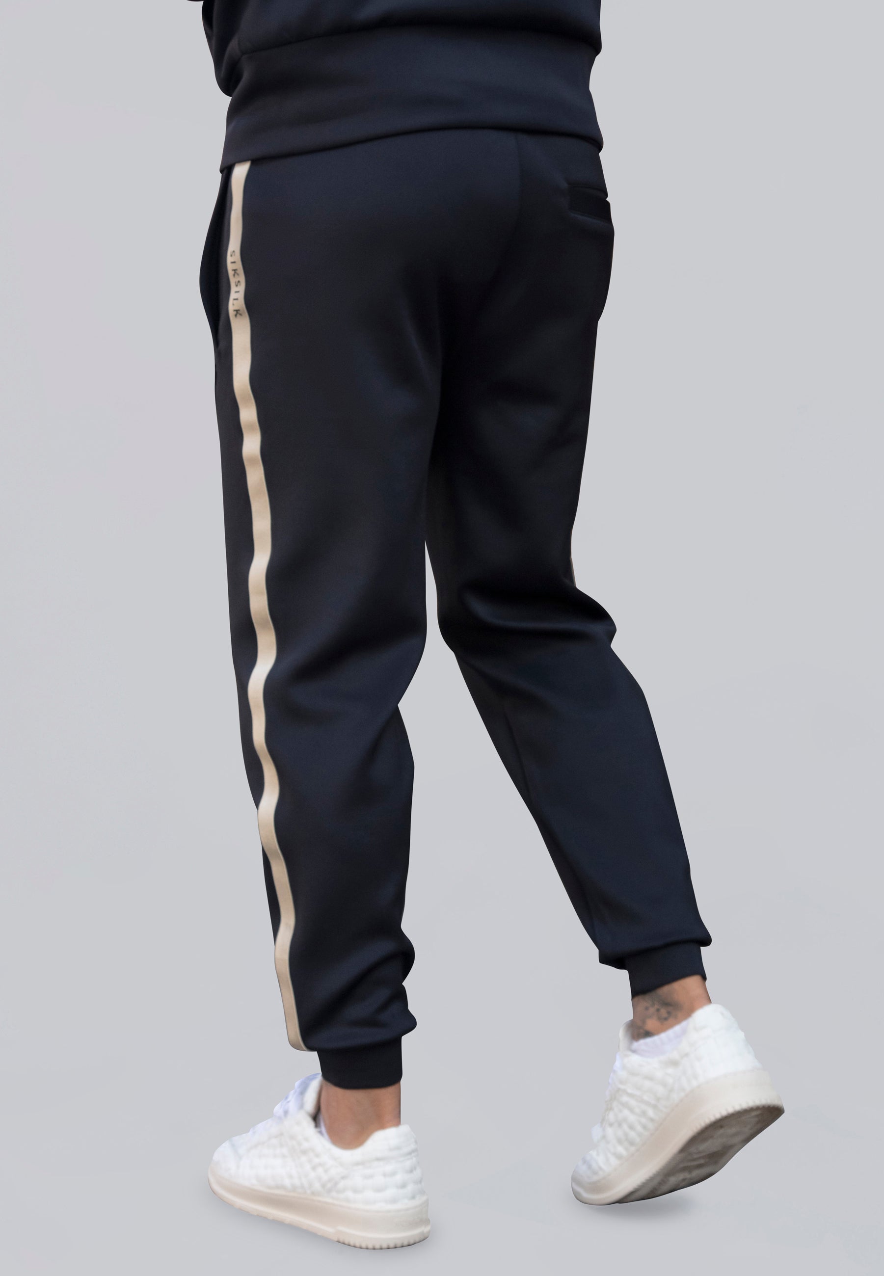 Smart Joggers in Black Pants SikSilk   