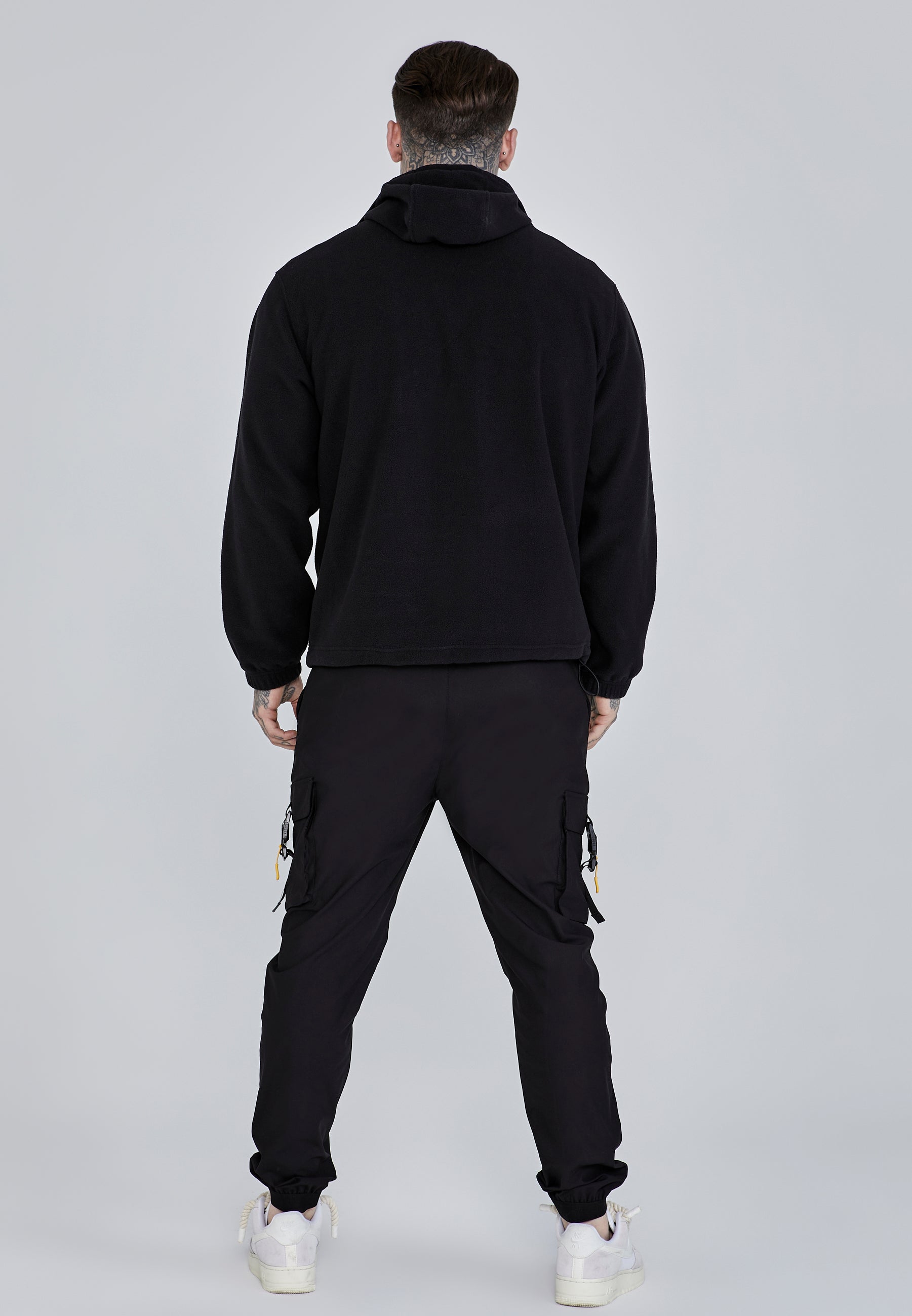 Cargo Pants in Black Pants SikSilk   