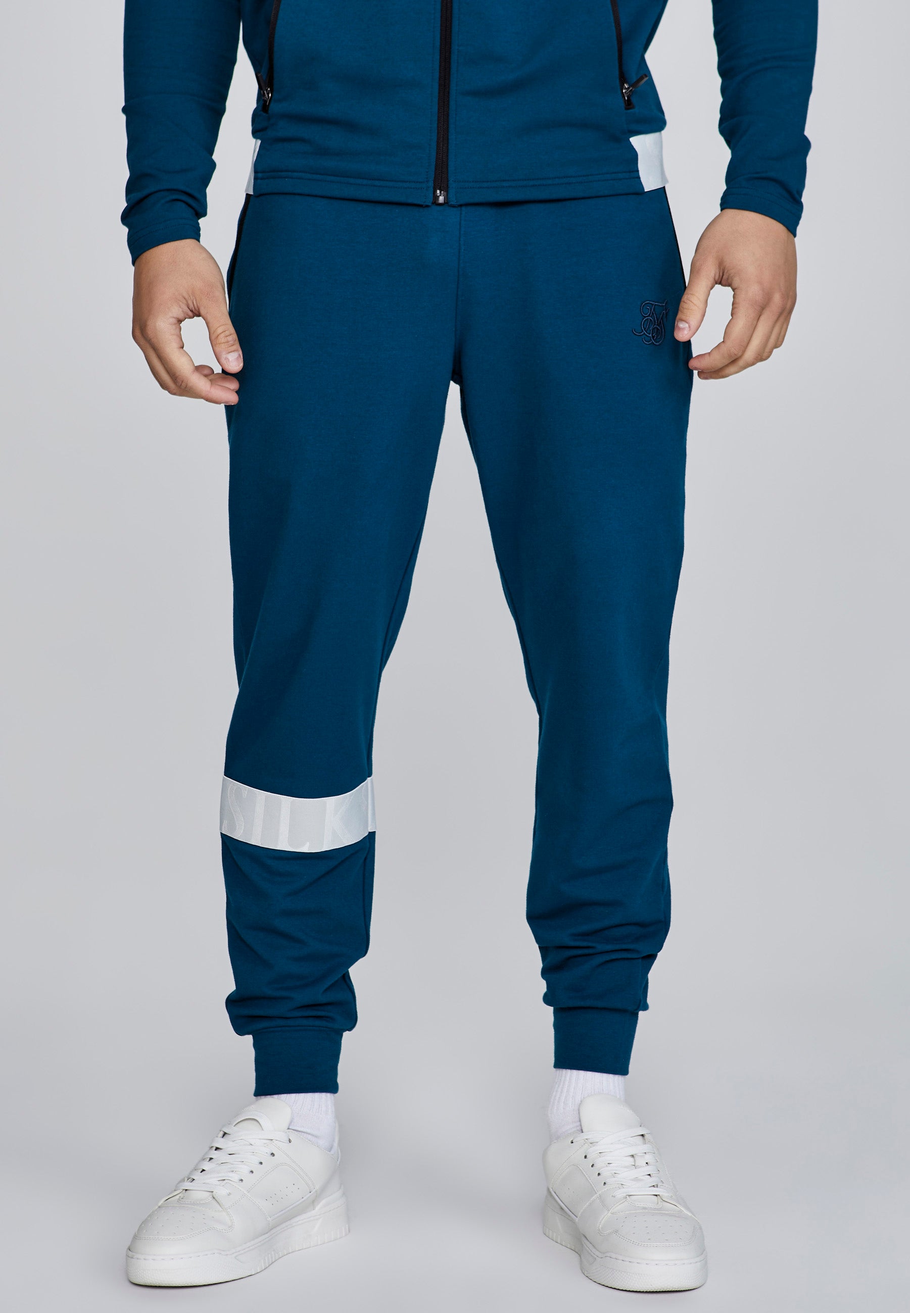 Dynamic Joggers in Blue Pants SikSilk   