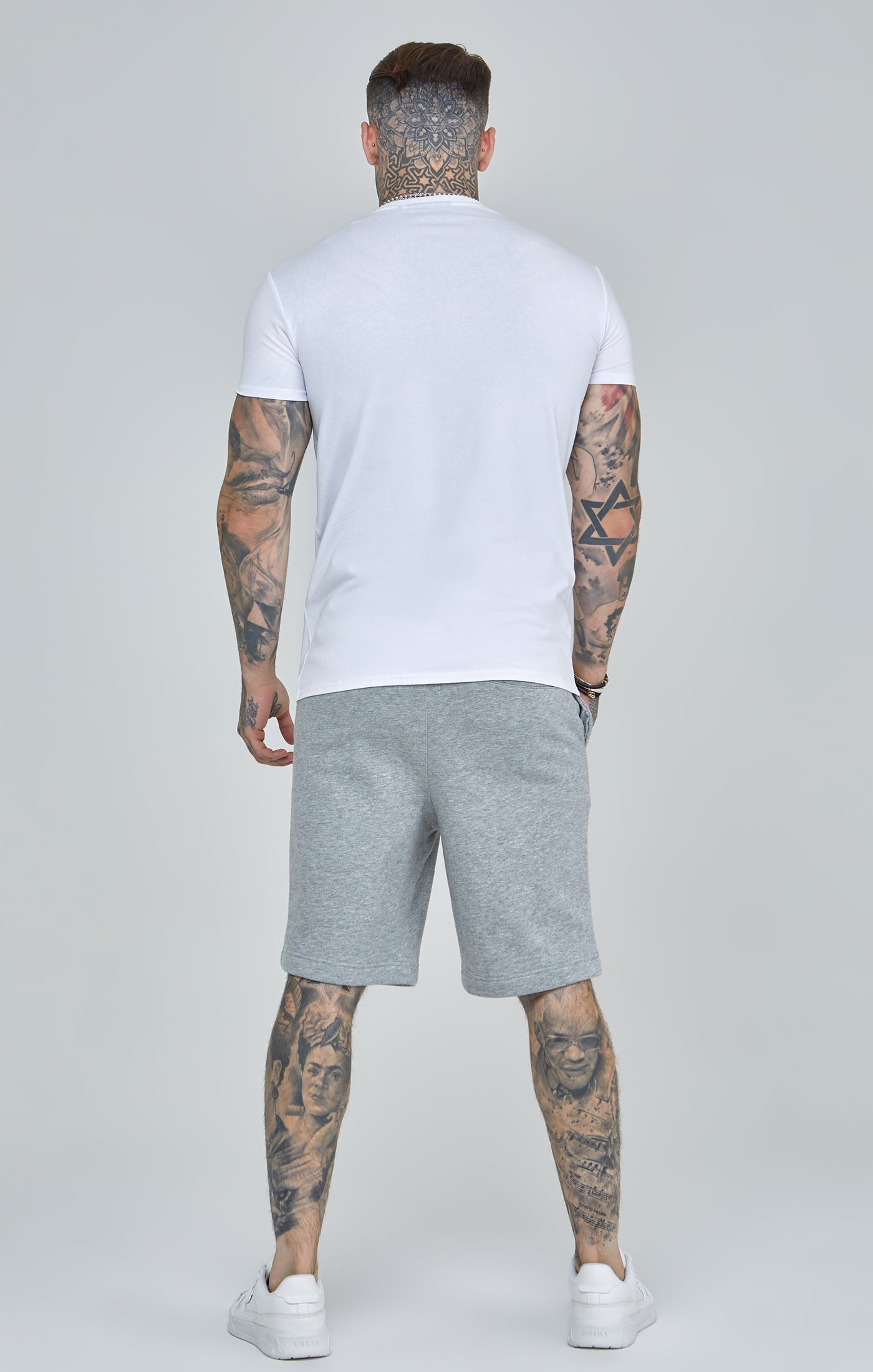 Essentials T-Shirt in White T-Shirts SikSilk   