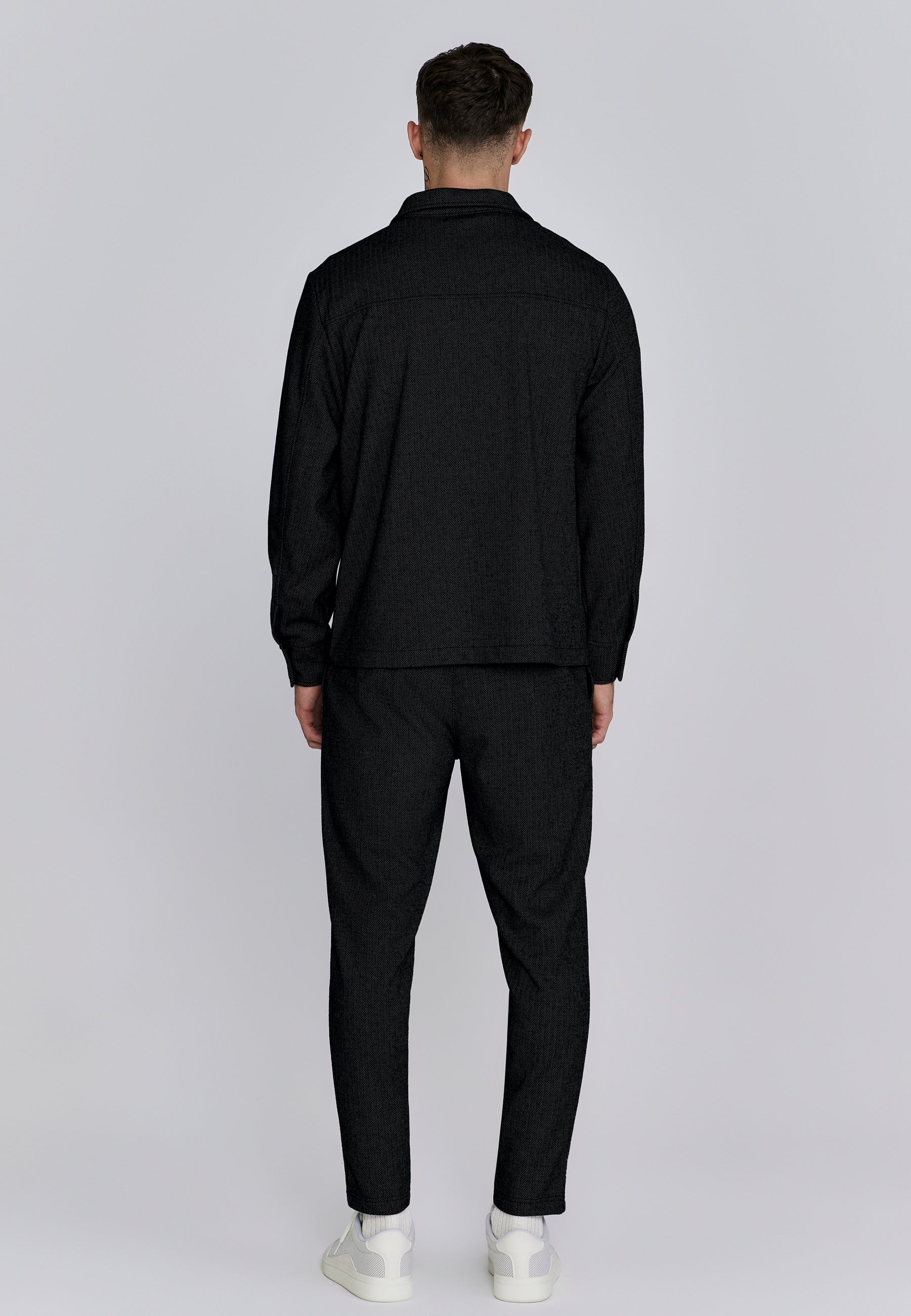 Smart Overshirt in Black Shirts SikSilk