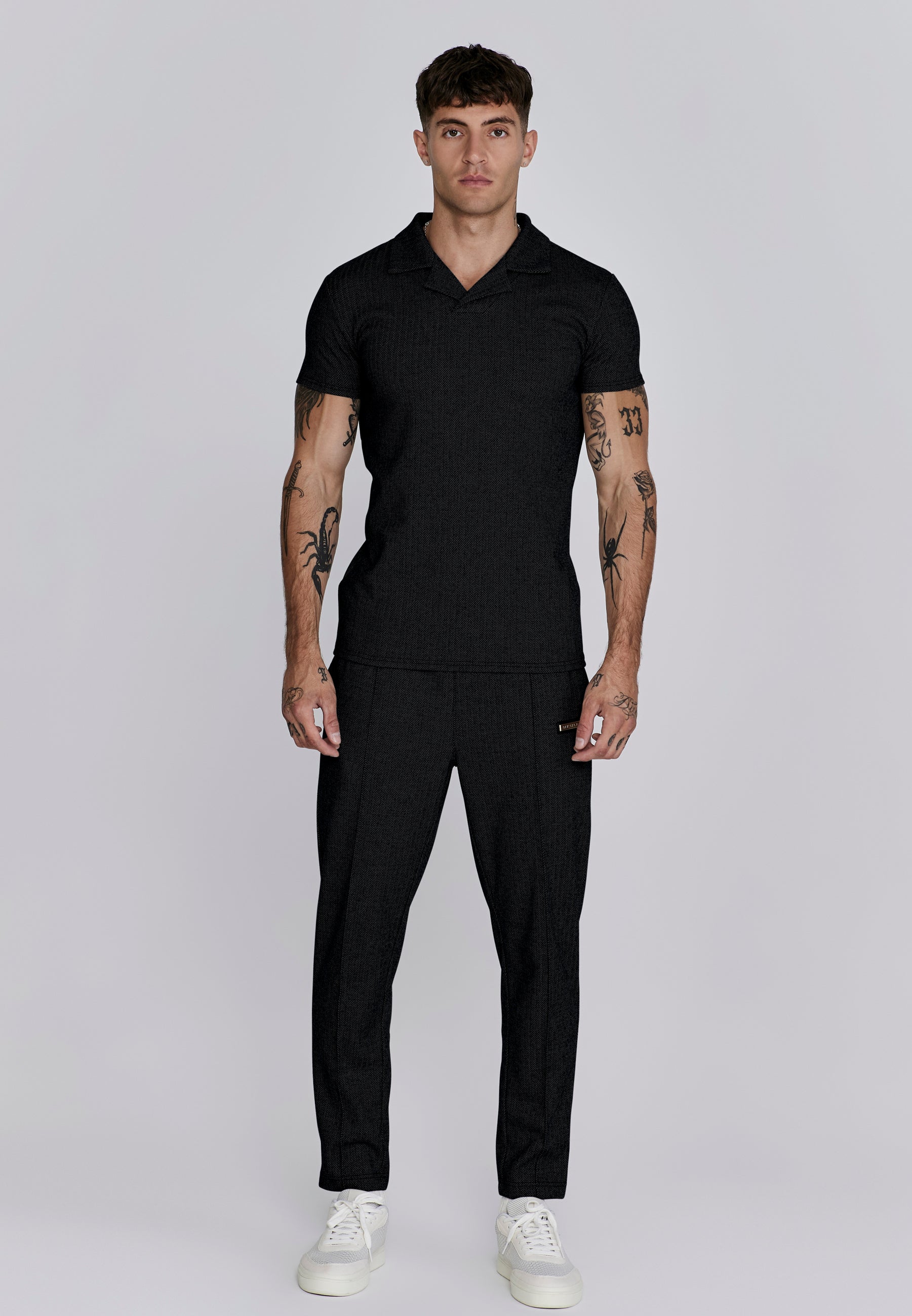 Smart Jogger in Black Pants SikSilk