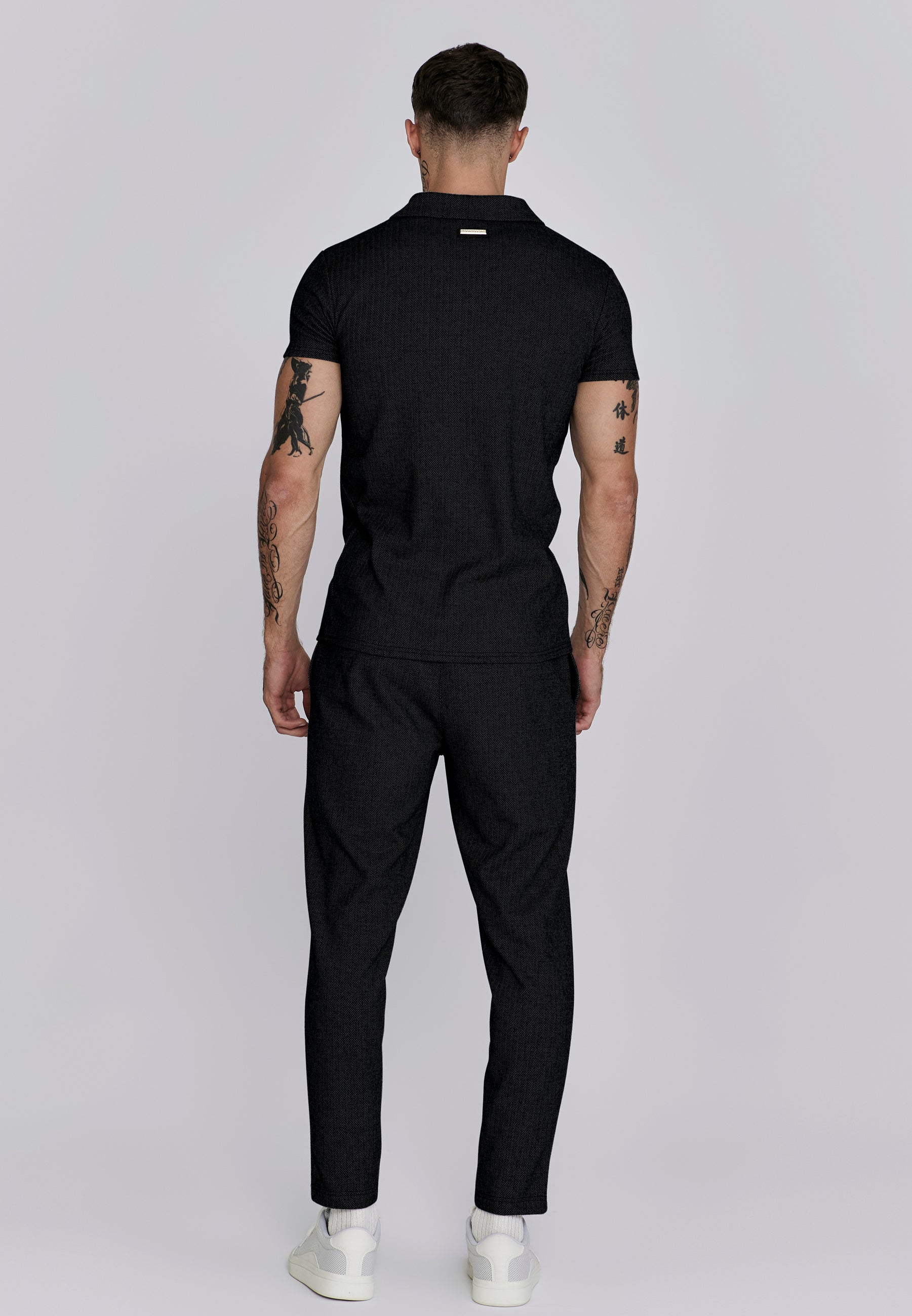 Smart Jogger in Black Pants SikSilk