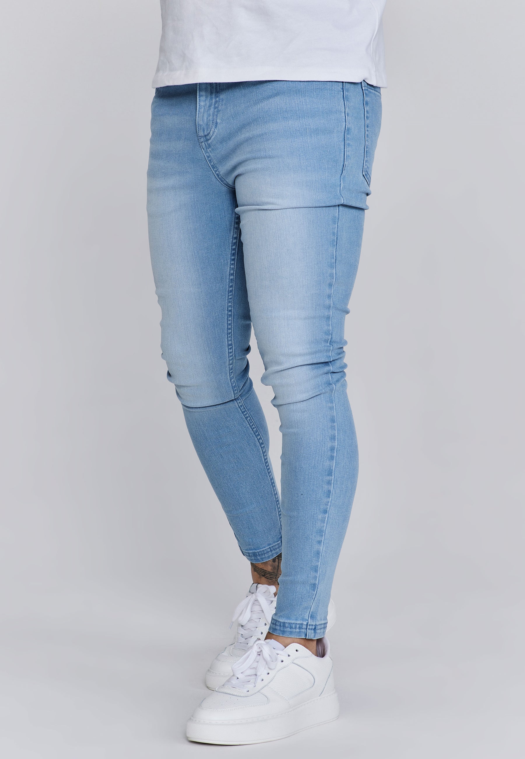 Skinny Jeans in Blue Jeans SikSilk