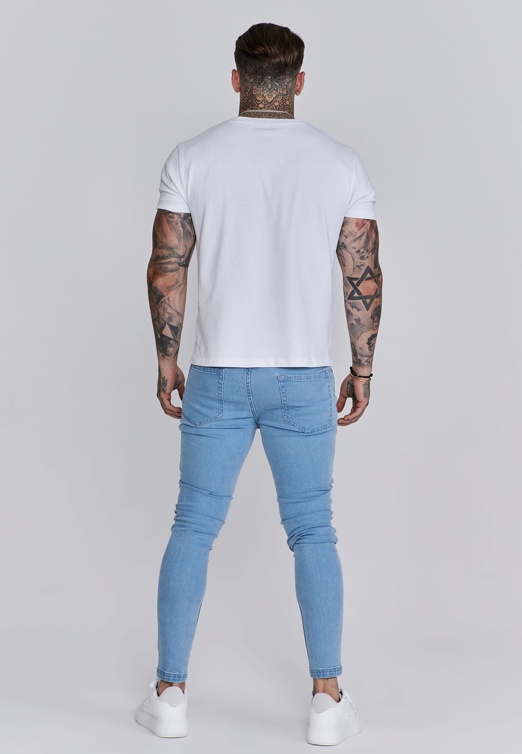 Skinny Jeans in Blue Jeans SikSilk
