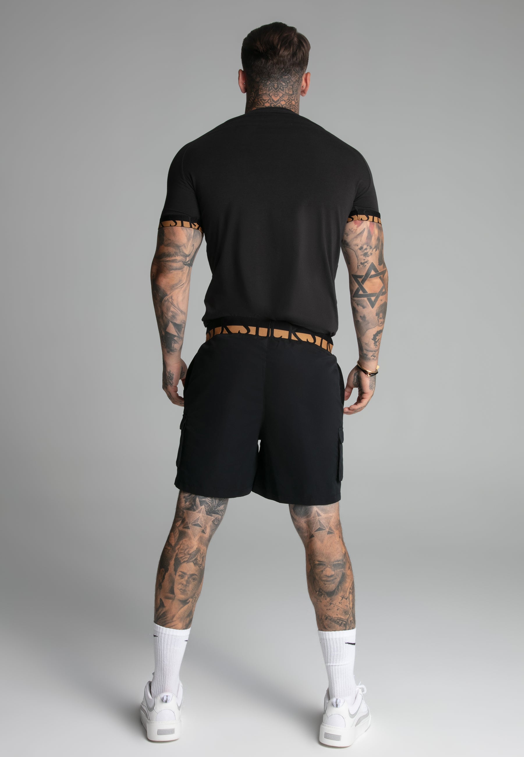 Tech T-Shirt in Black T-Shirts SikSilk