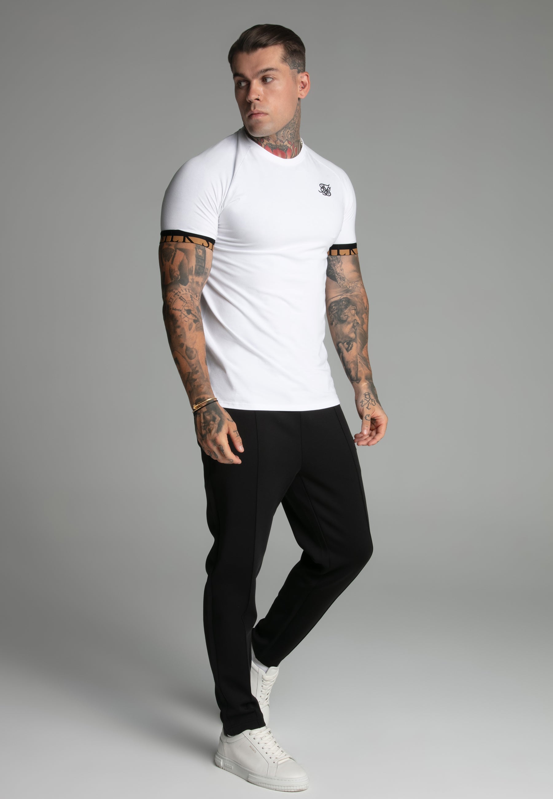 Smart Joggers in Black Pants SikSilk